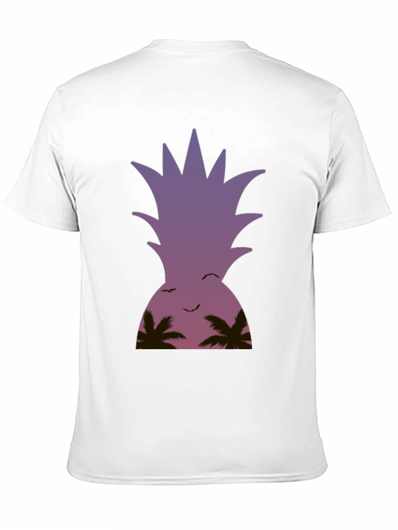 Tropical Pineapple Sunset T-Shirt