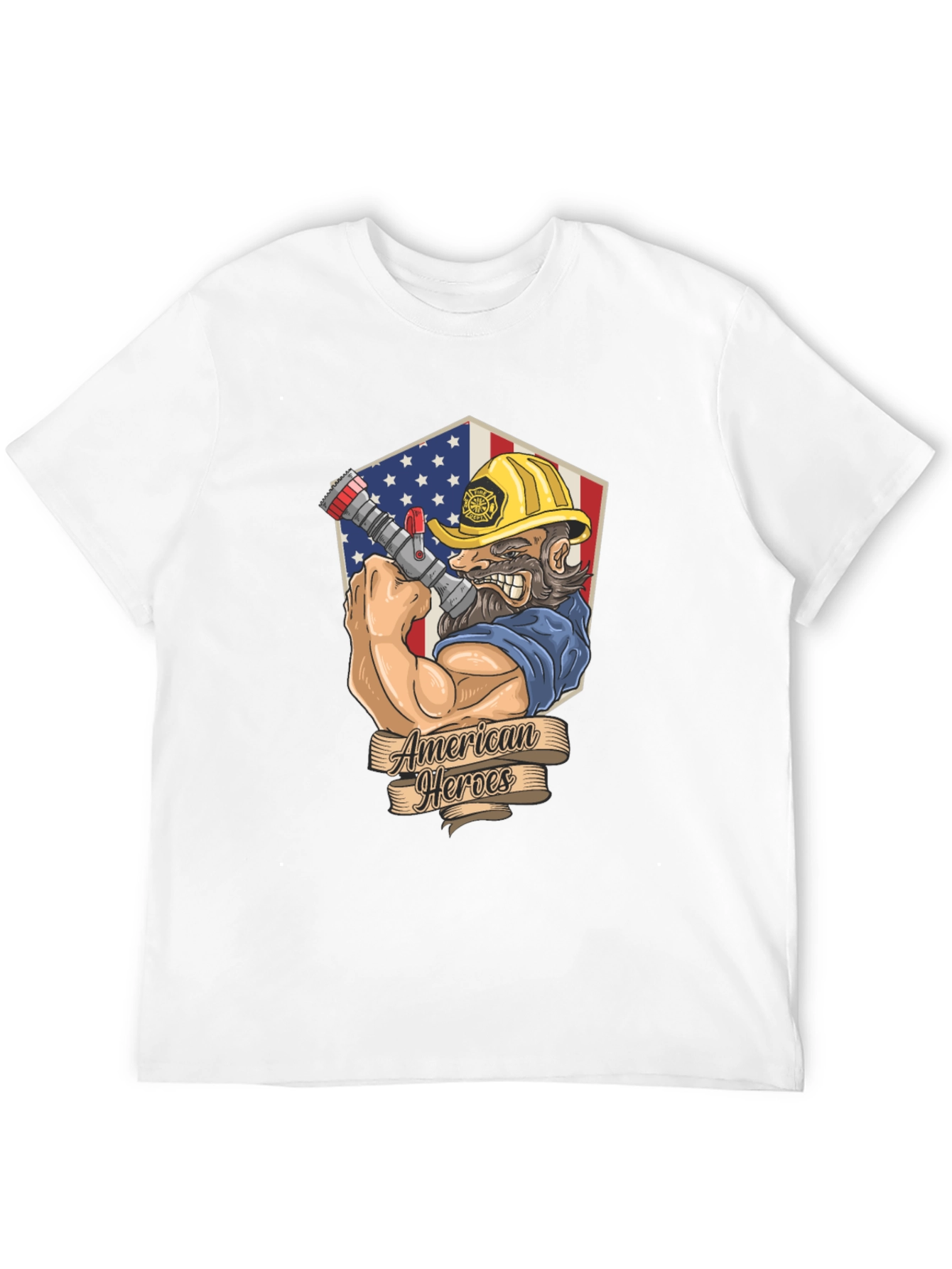 American Heroes Firefighter T-Shirt
