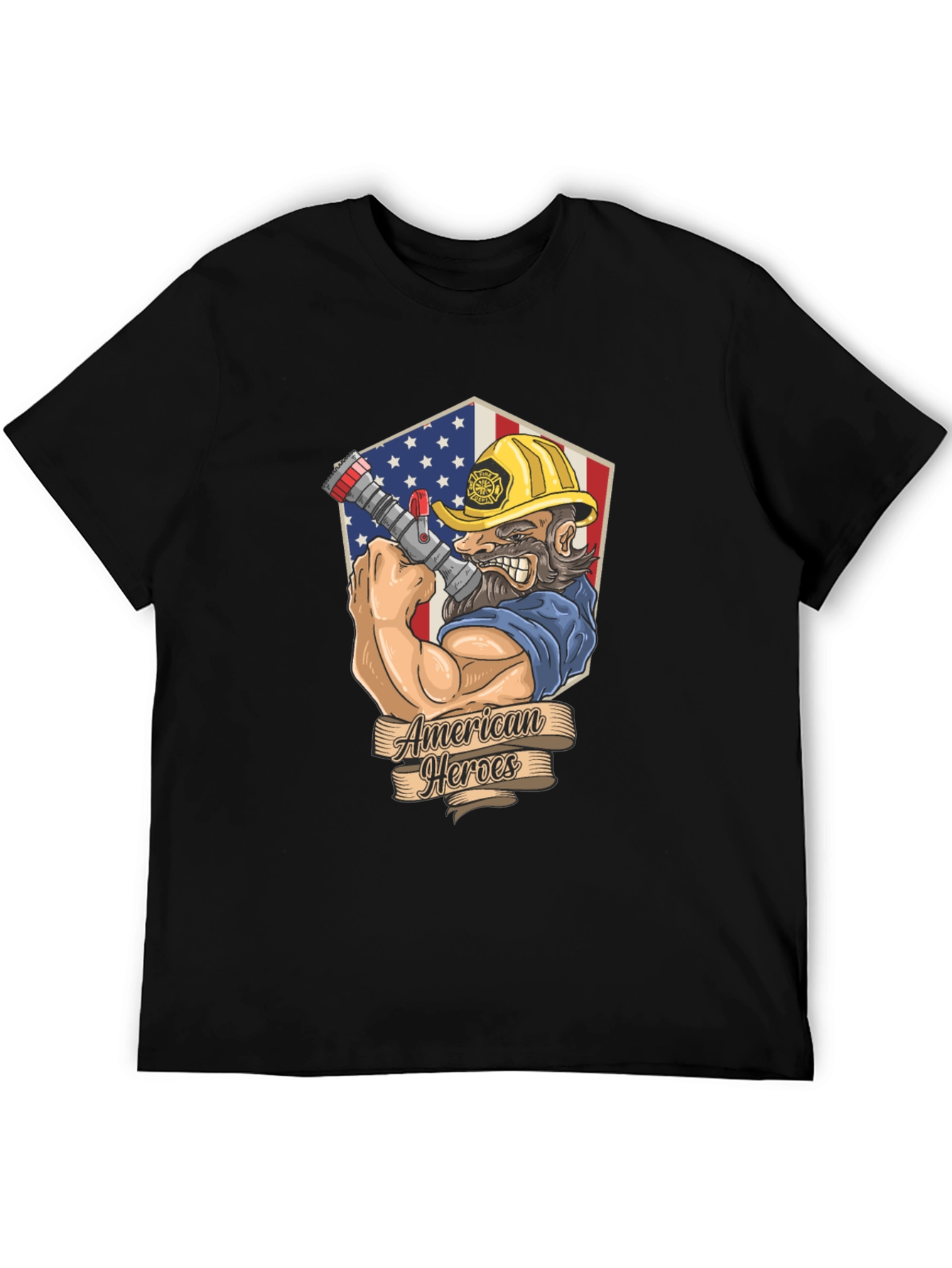 American Heroes Firefighter T-Shirt