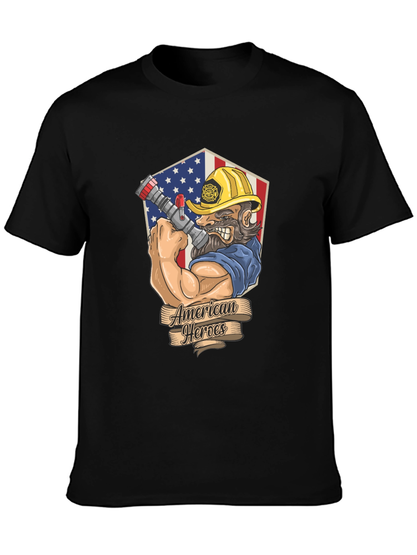 American Heroes Firefighter T-Shirt