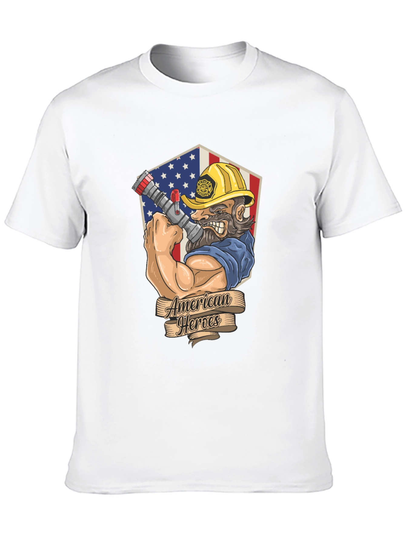 American Heroes Firefighter T-Shirt