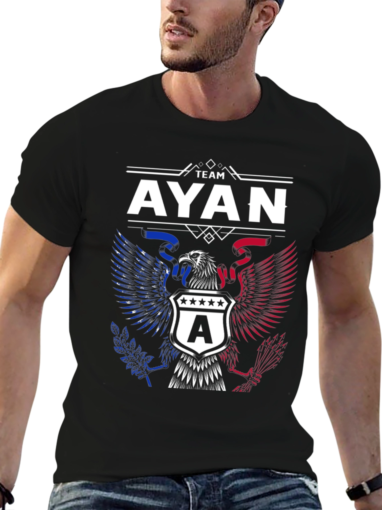 Team Ayan Patriotic Eagle T-Shirt