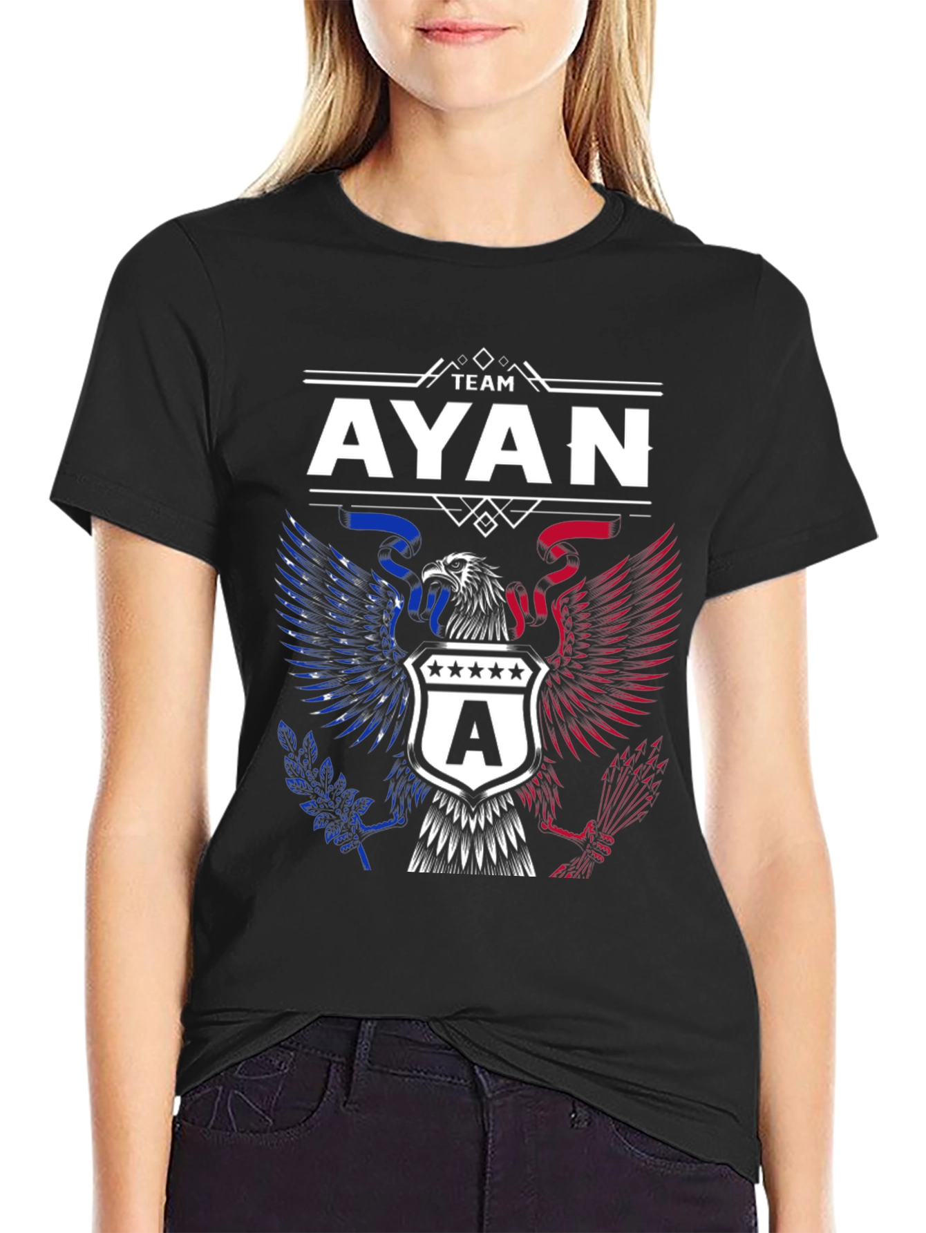 Team Ayan Patriotic Eagle T-Shirt