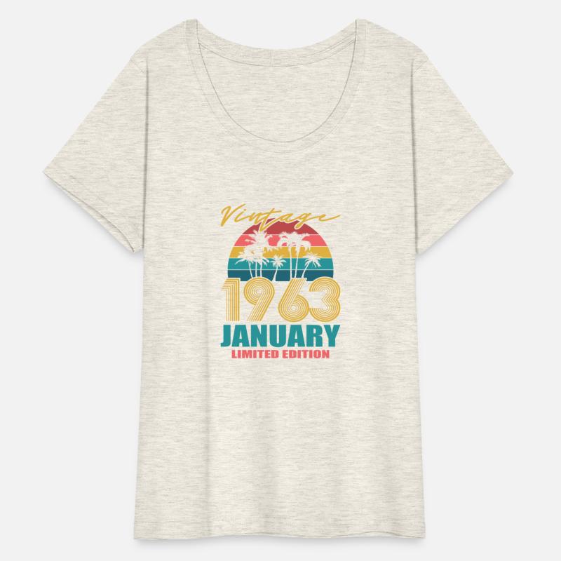 60th birthday january 1963 vintage 1963