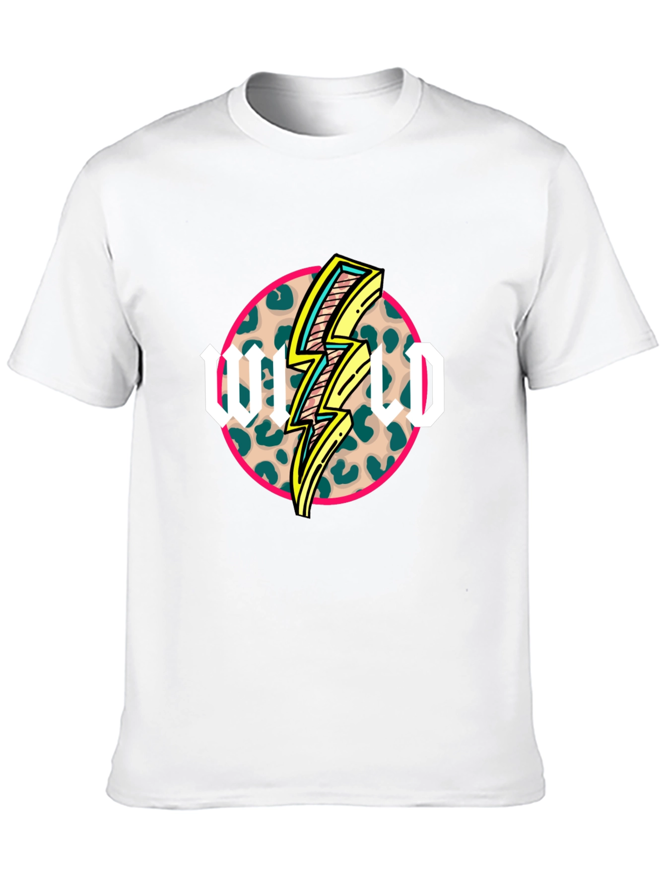Wild Lightning Bolt Graphic T-Shirt