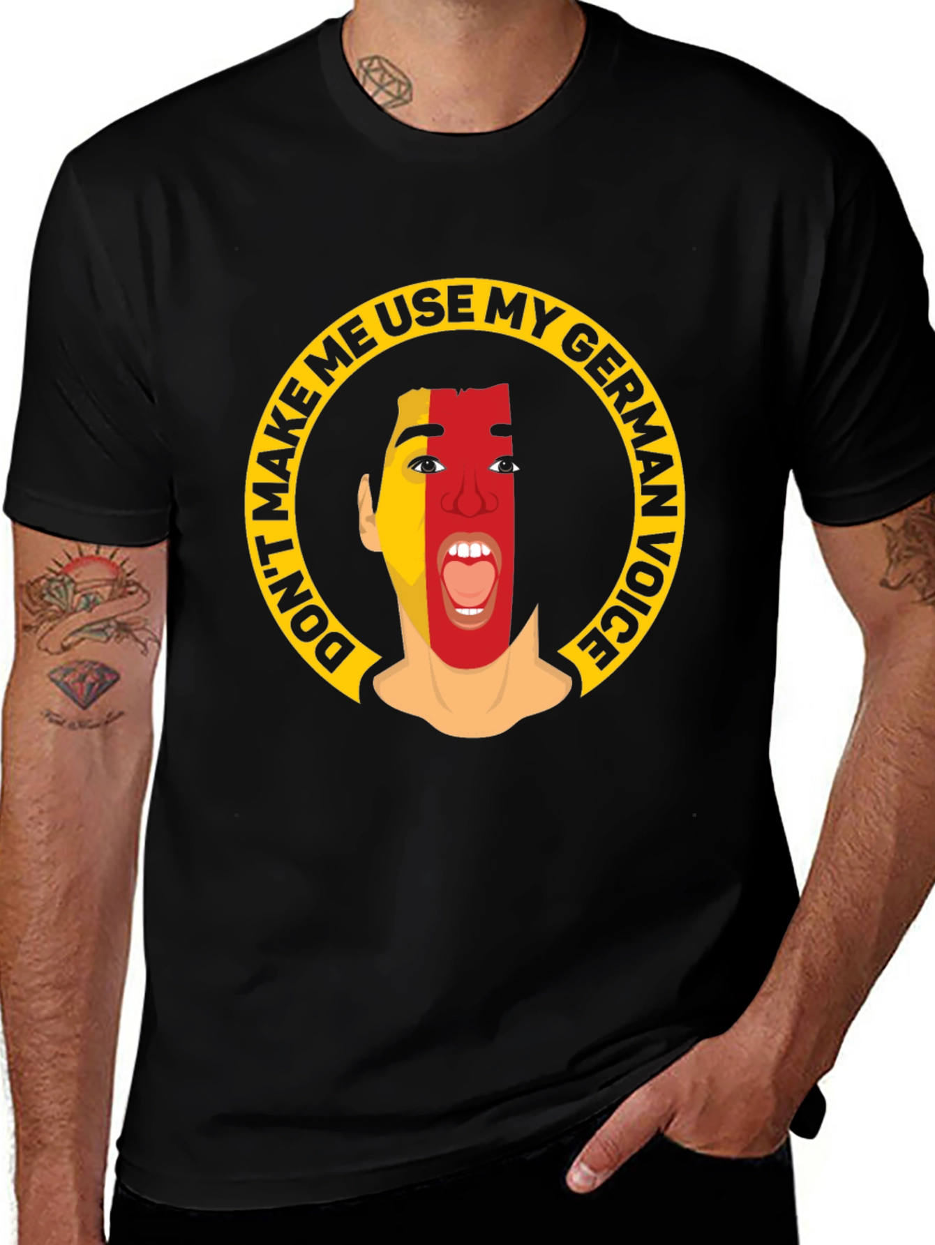 Funny German Voice T-Shirt