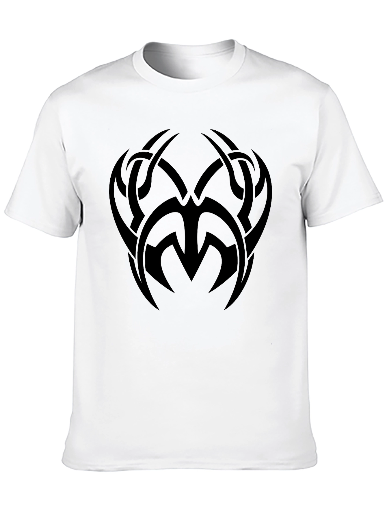 Tribal Design Black T-Shirt
