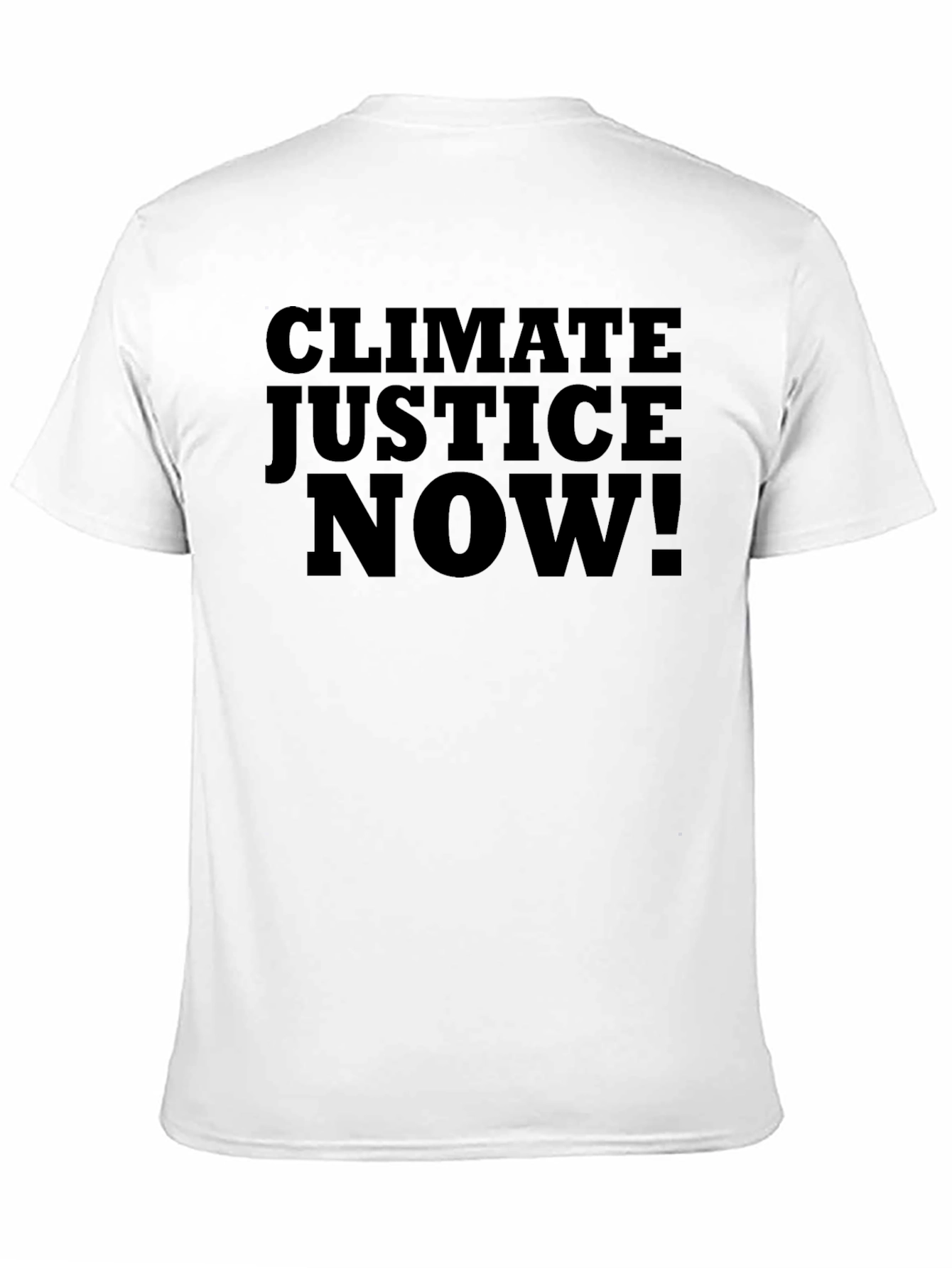 Climate Justice Now! Graphic Tee - Black