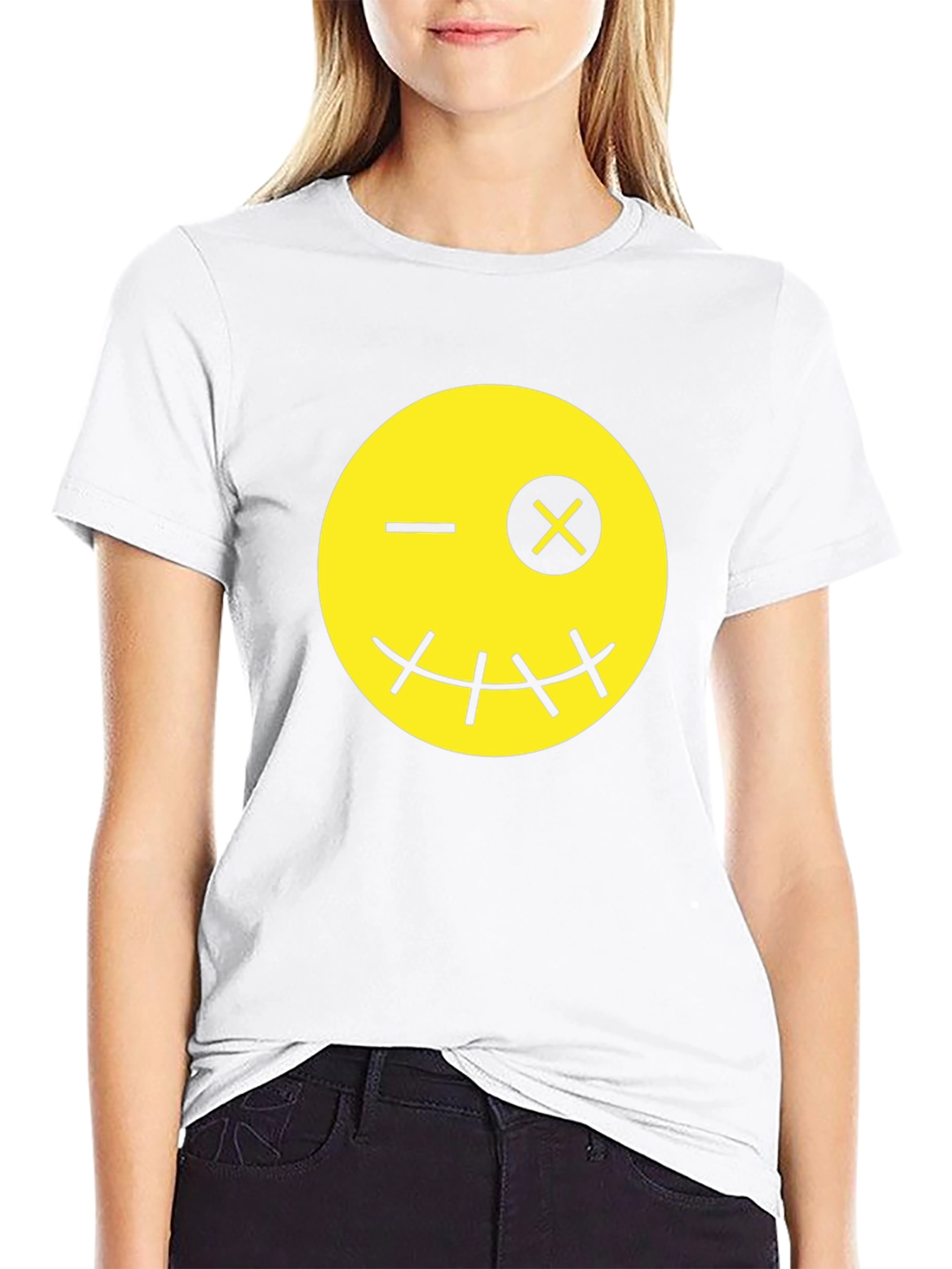 Winking Smiley Face Graphic Tee