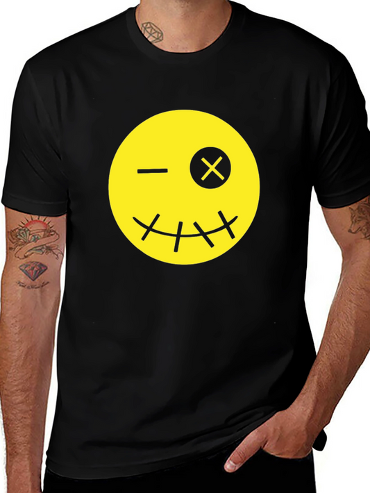 Winking Smiley Face Graphic Tee