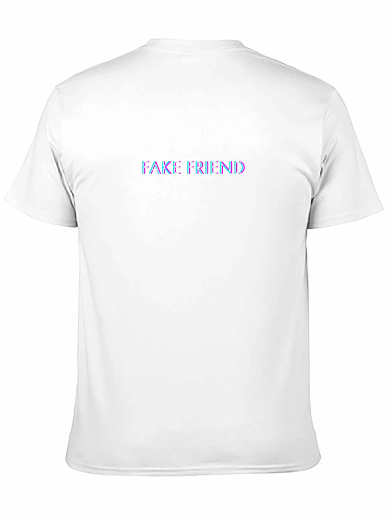 Fake Friend Graphic Tee - Casual Comfort
