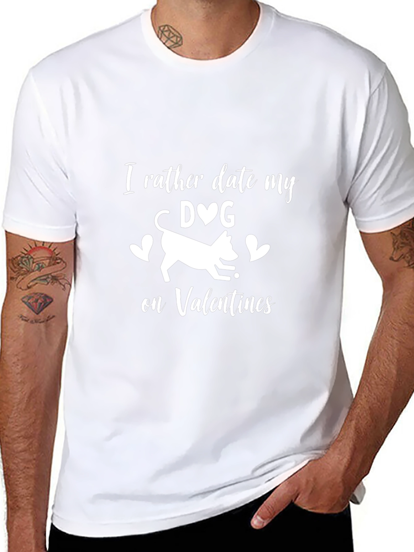 Dog Lover Valentines Day T-Shirt
