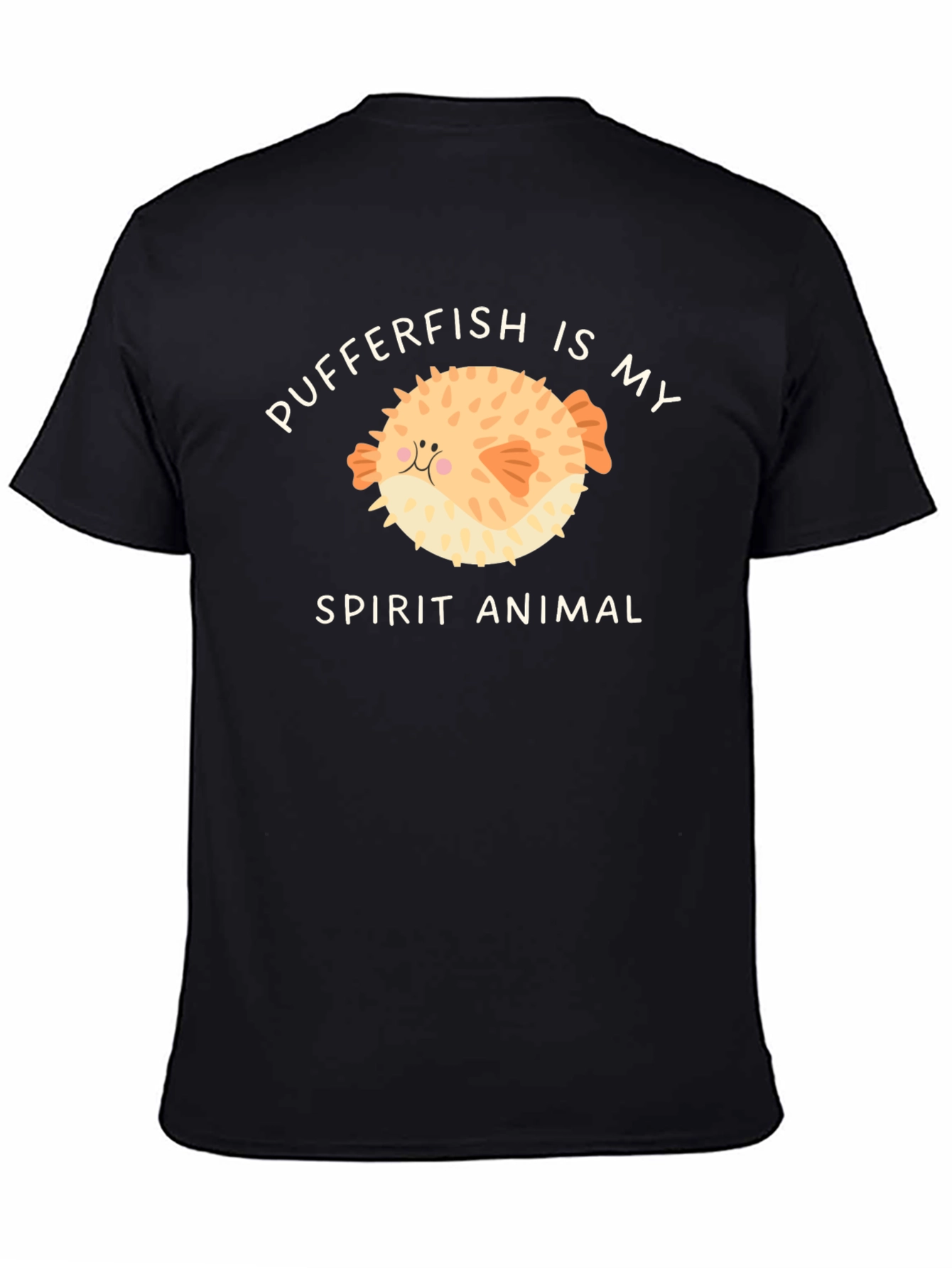 Pufferfish Spirit Animal Graphic Tee