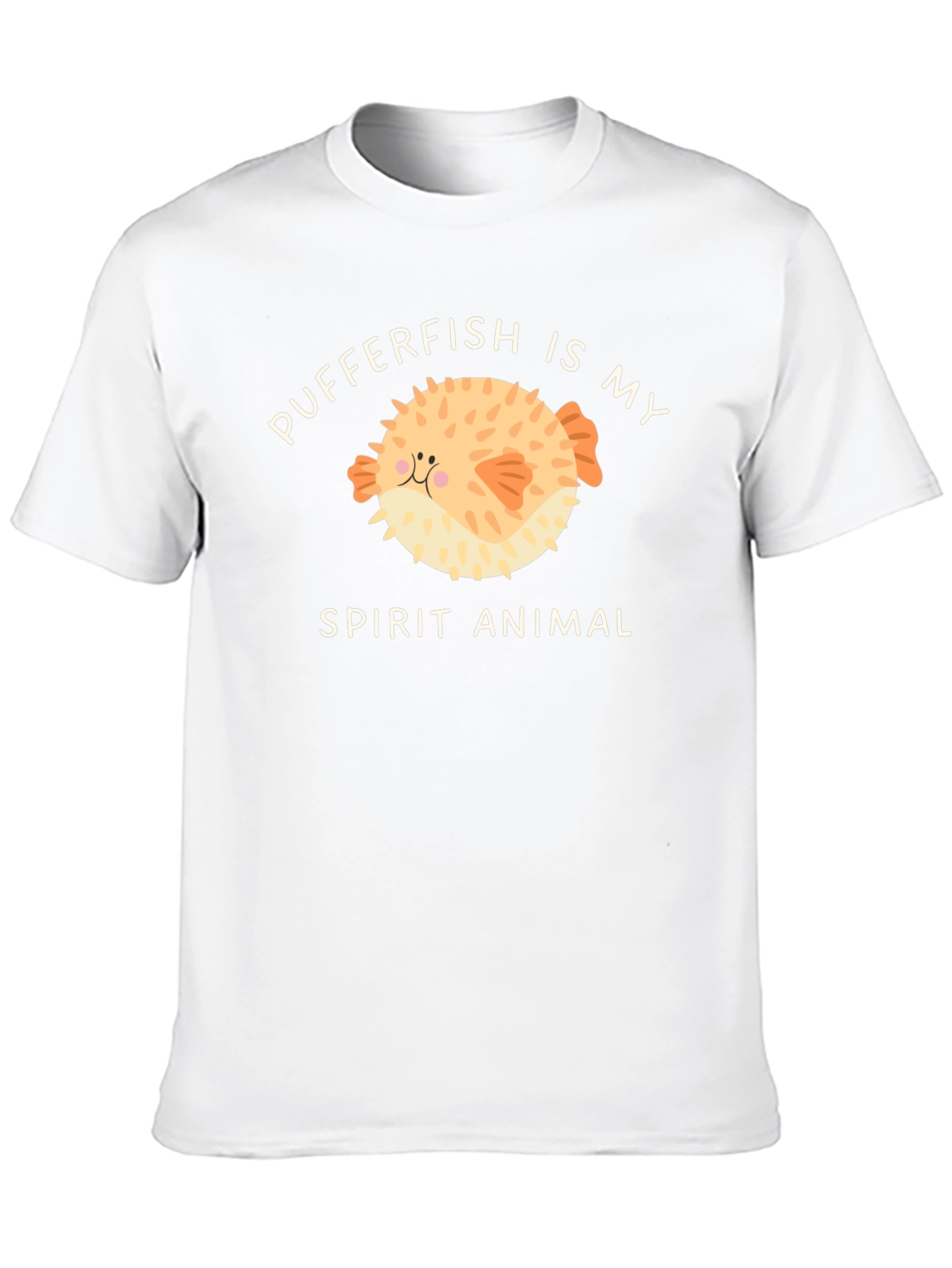 Pufferfish Spirit Animal Graphic Tee