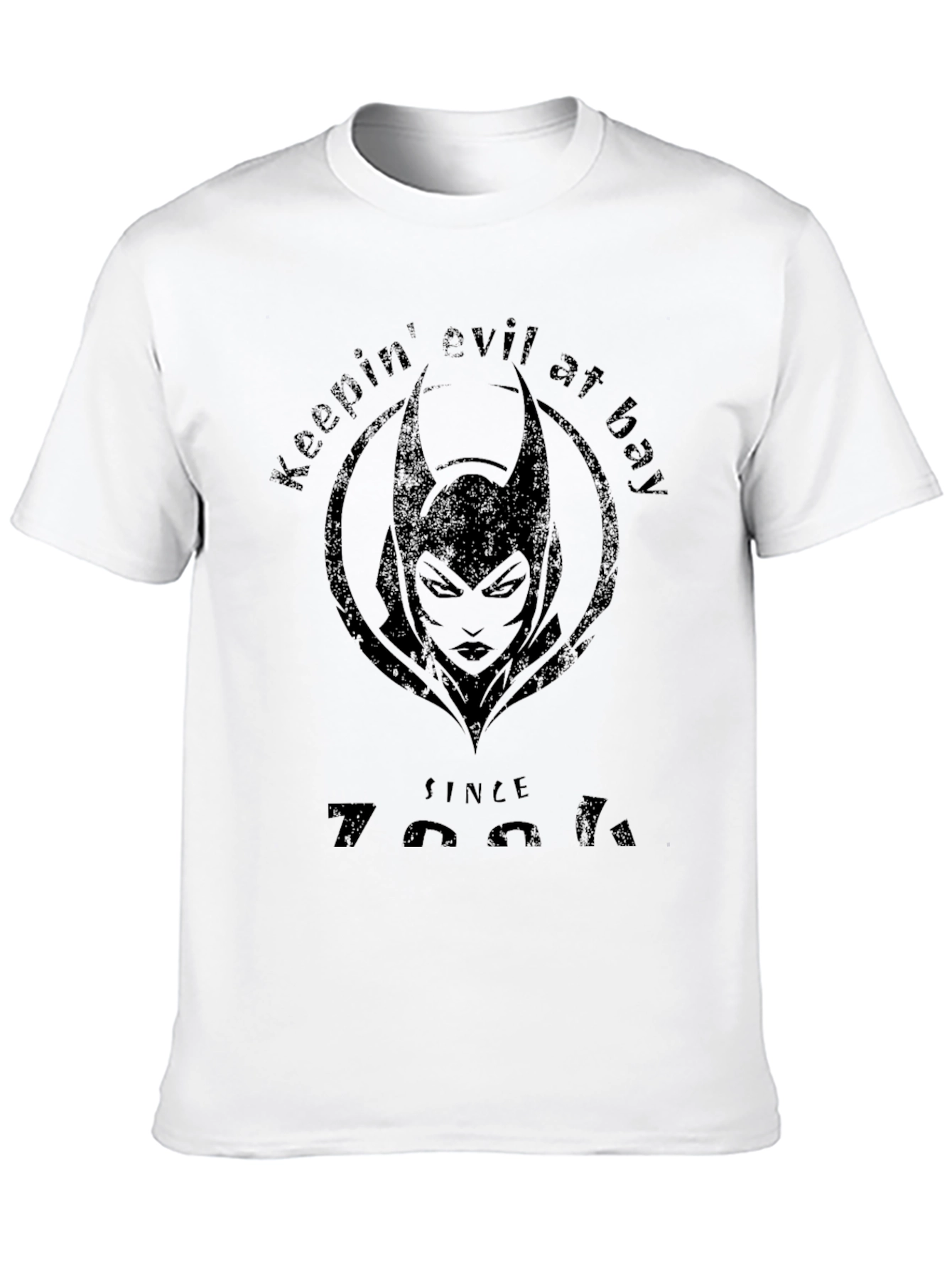 Keepin Evil at Bay T-Shirt - Dark Graphic Tee
