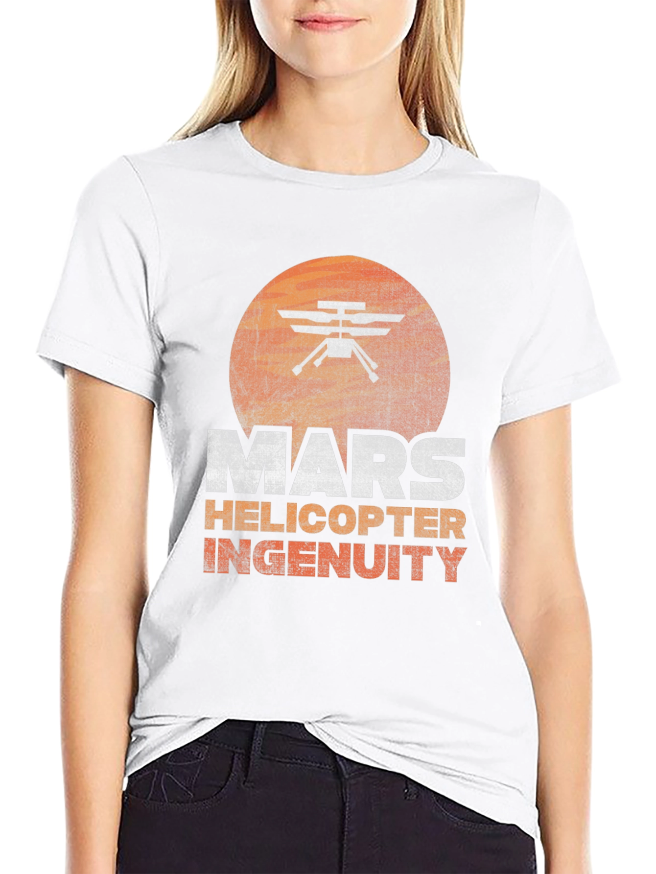 Mars Helicopter Ingenuity Graphic T-Shirt