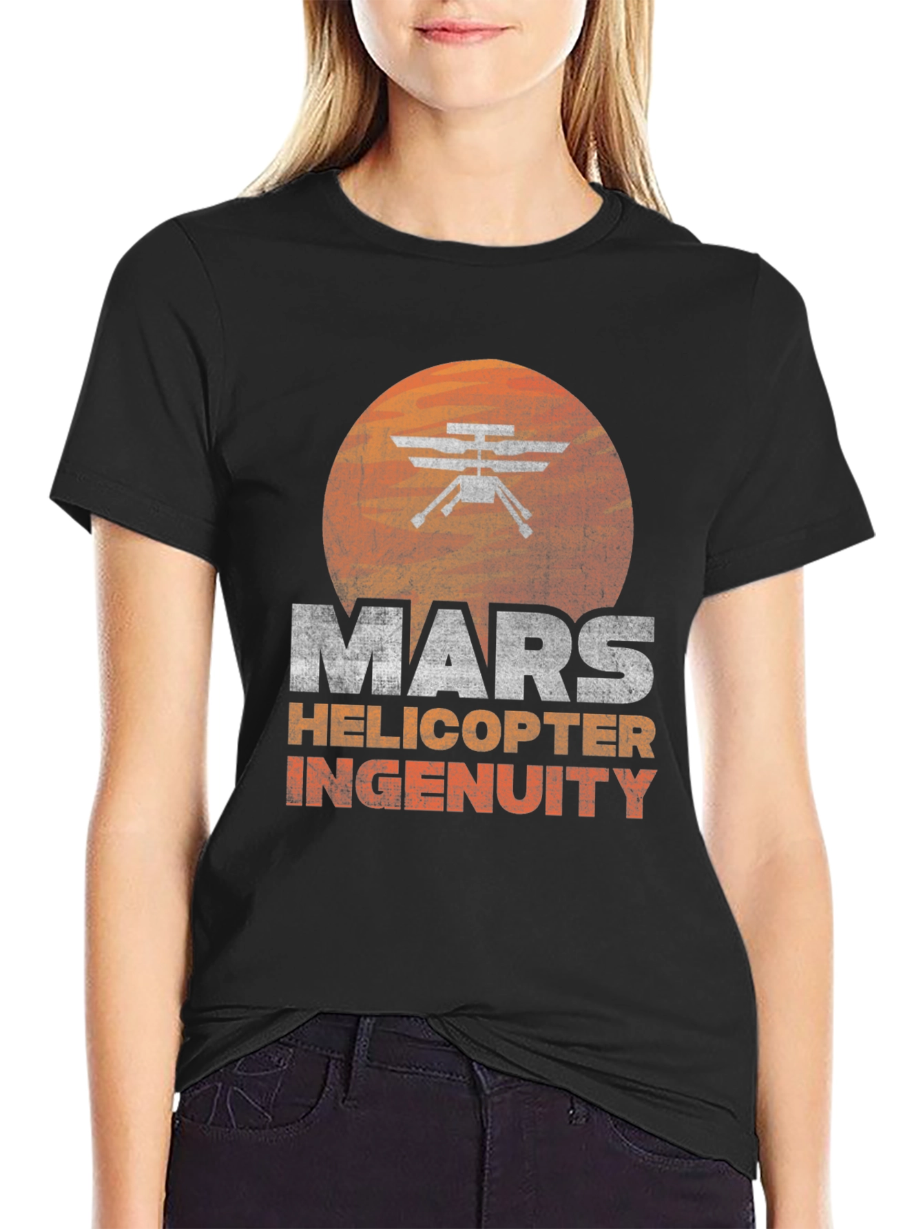 Mars Helicopter Ingenuity Graphic T-Shirt