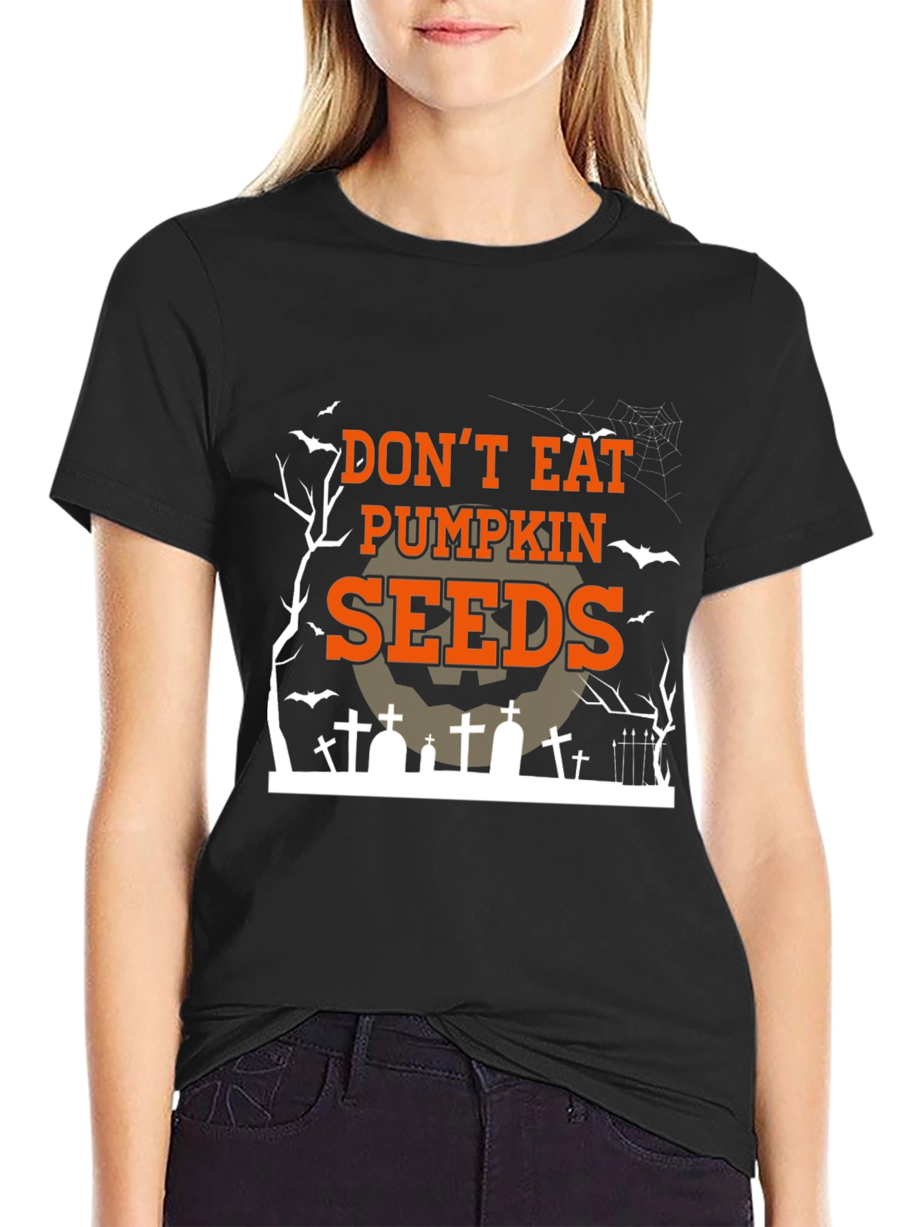 Dont Eat Pumpkin Seeds Halloween T-Shirt