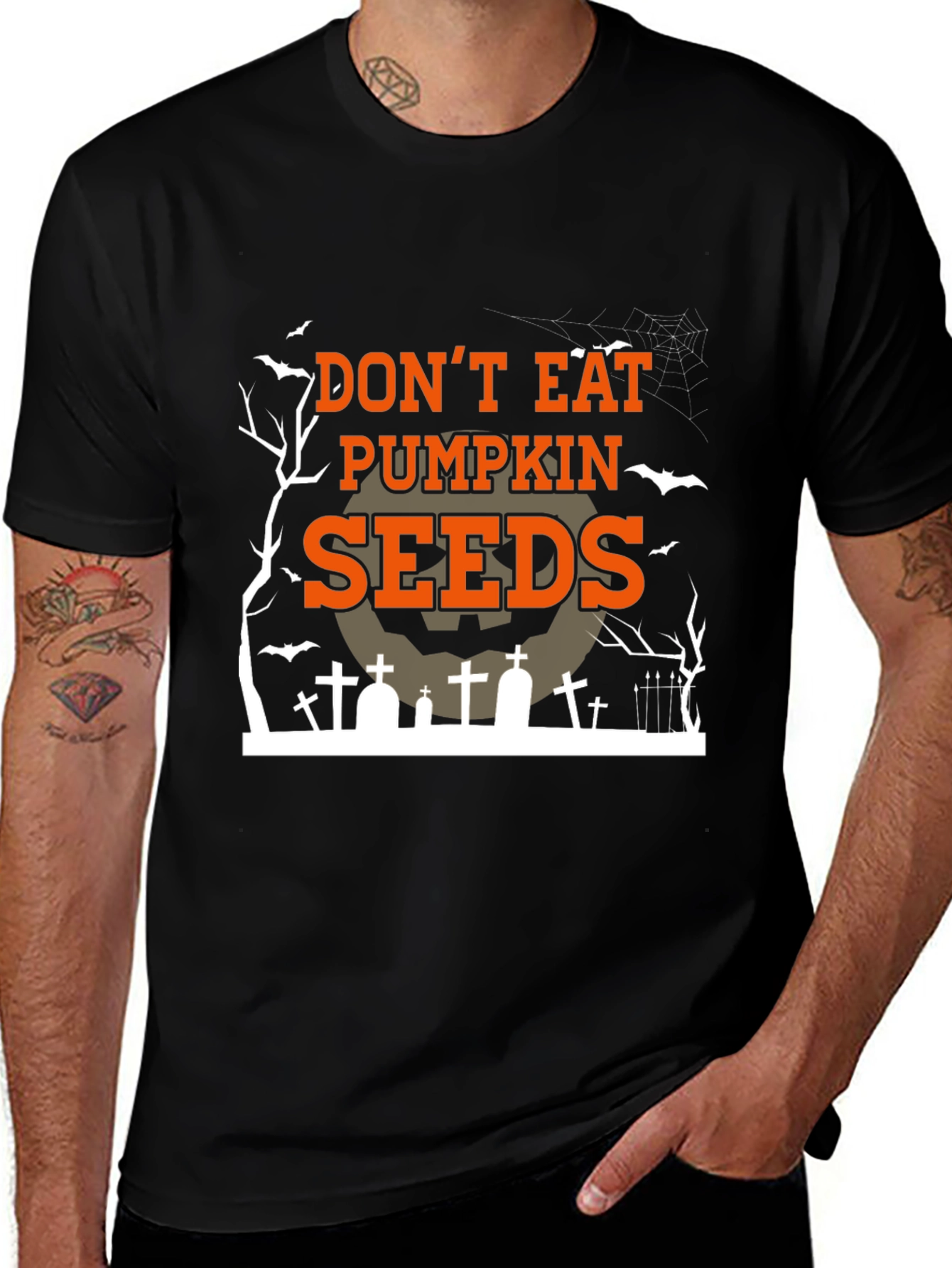 Dont Eat Pumpkin Seeds Halloween T-Shirt