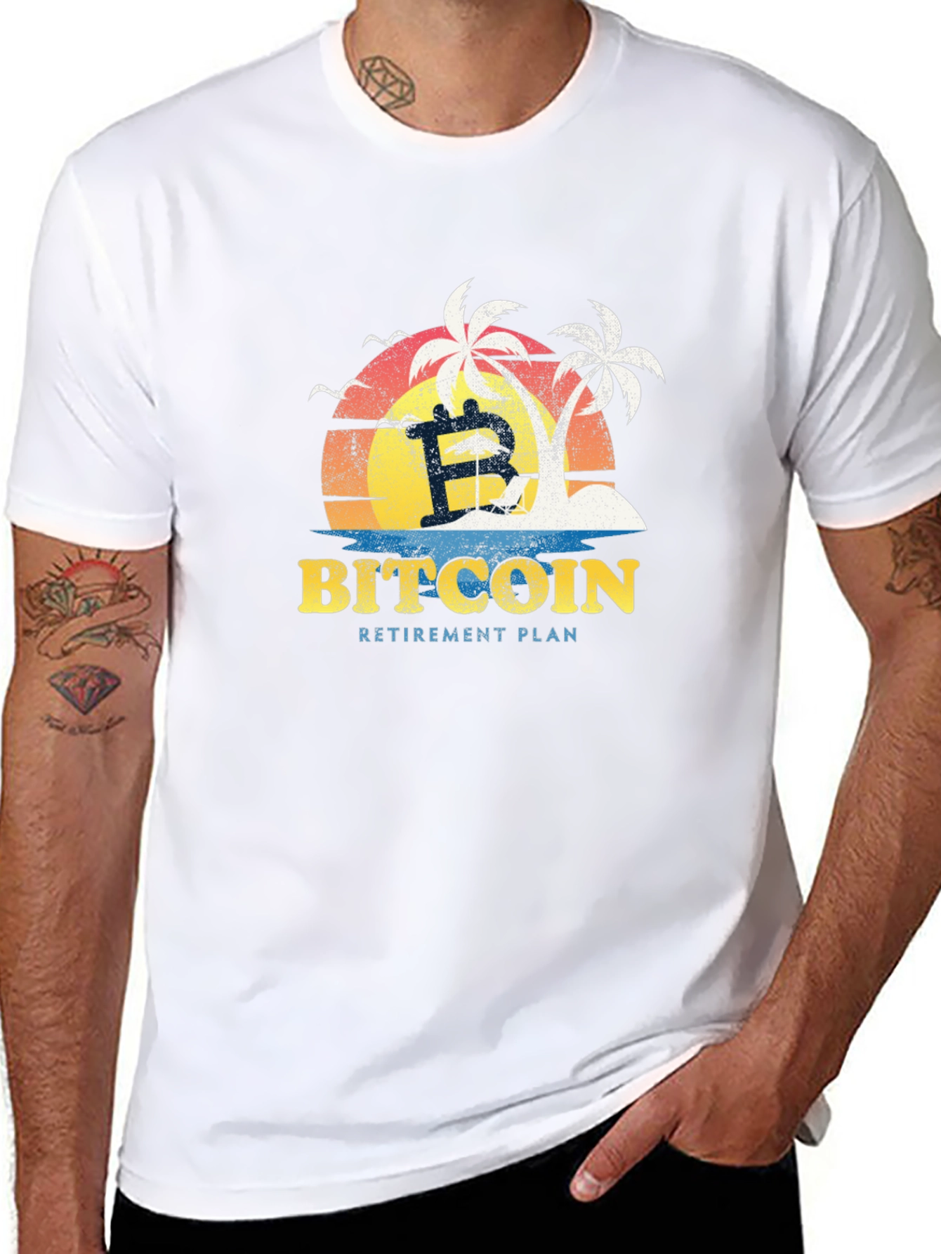 Bitcoin Retirement Plan Graphic Tee