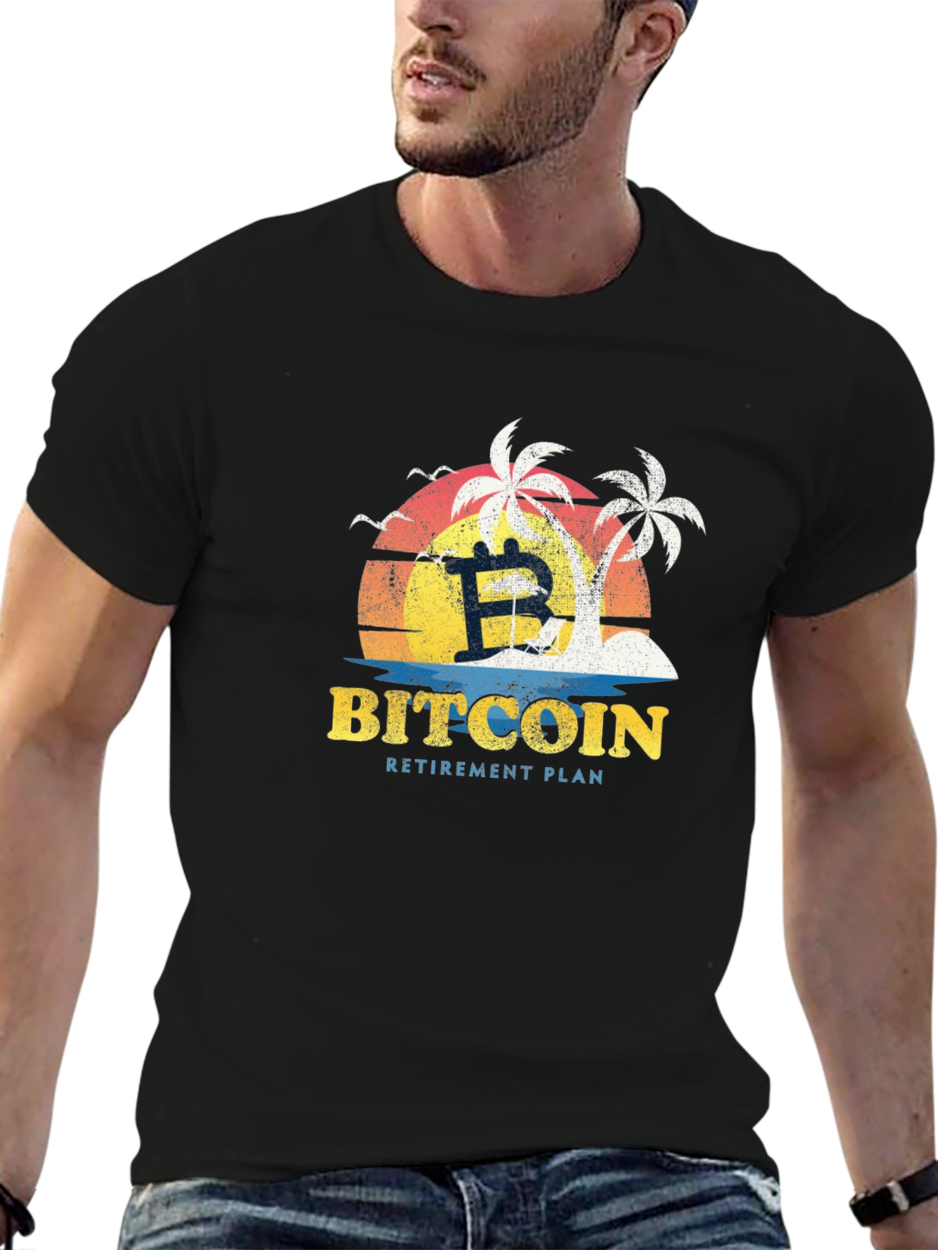 Bitcoin Retirement Plan Graphic Tee