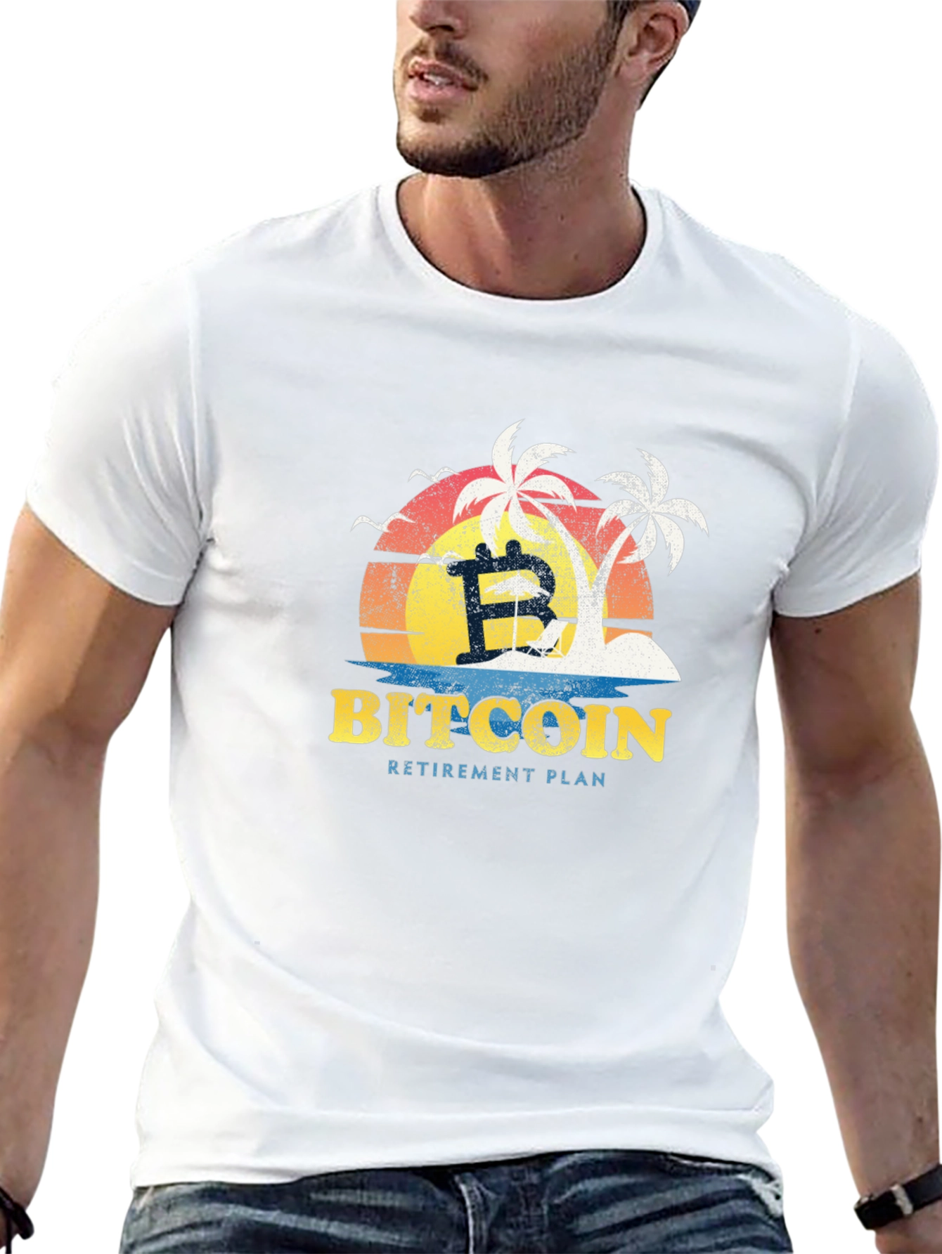 Bitcoin Retirement Plan Graphic Tee