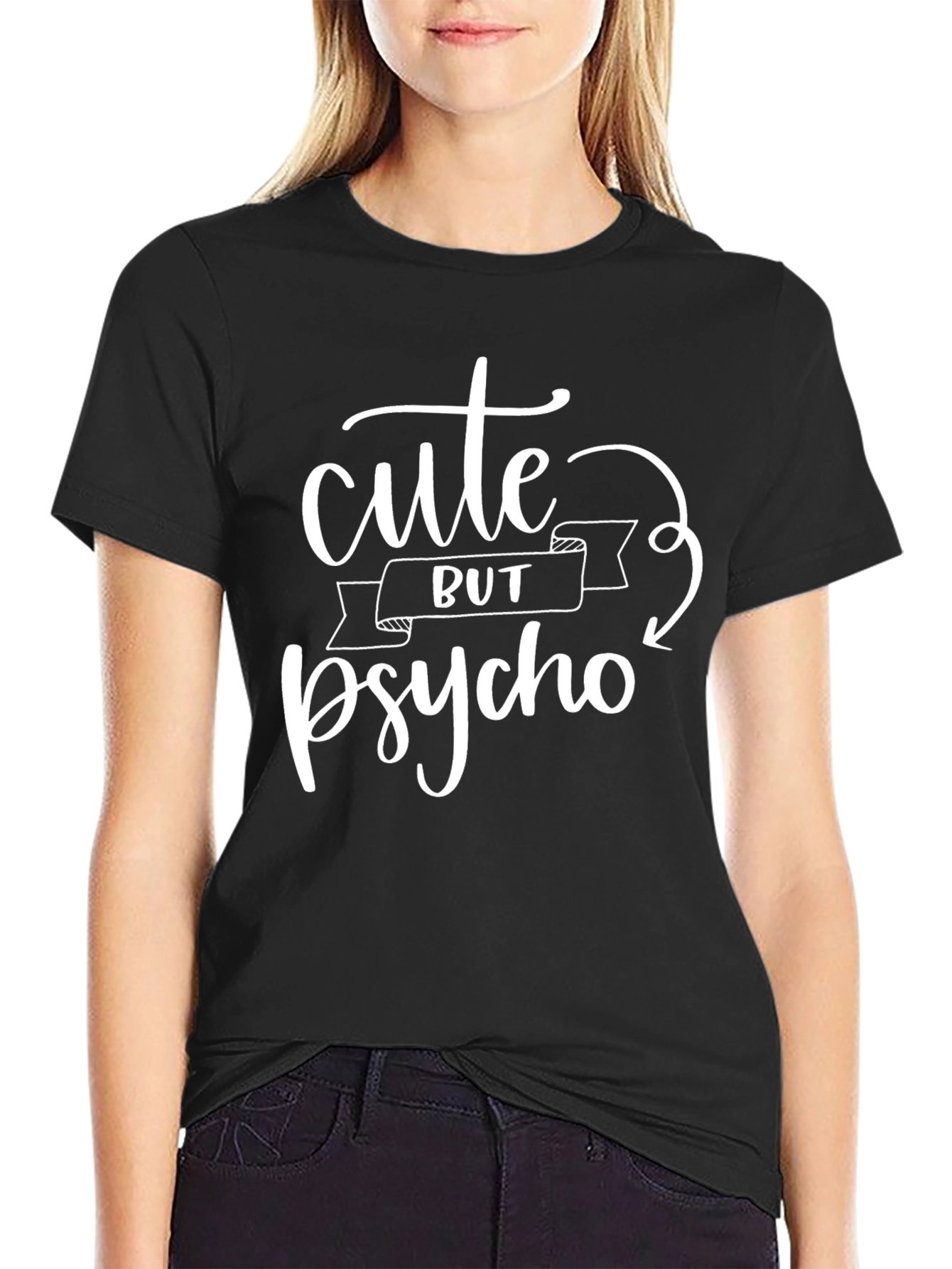 Cute But Psycho Graphic Tee