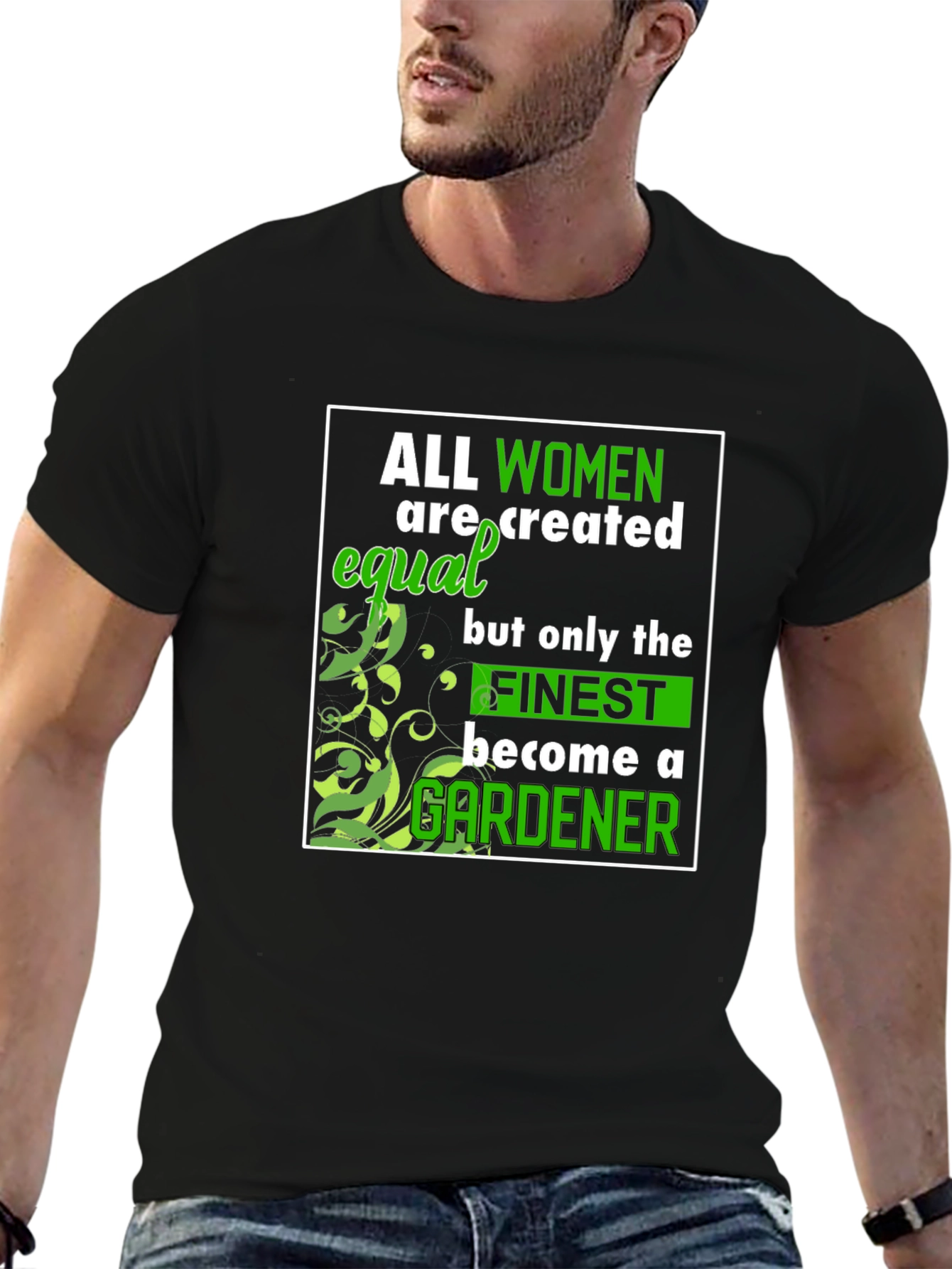 Gardener Womens T-Shirt - All Women Are Created Equal