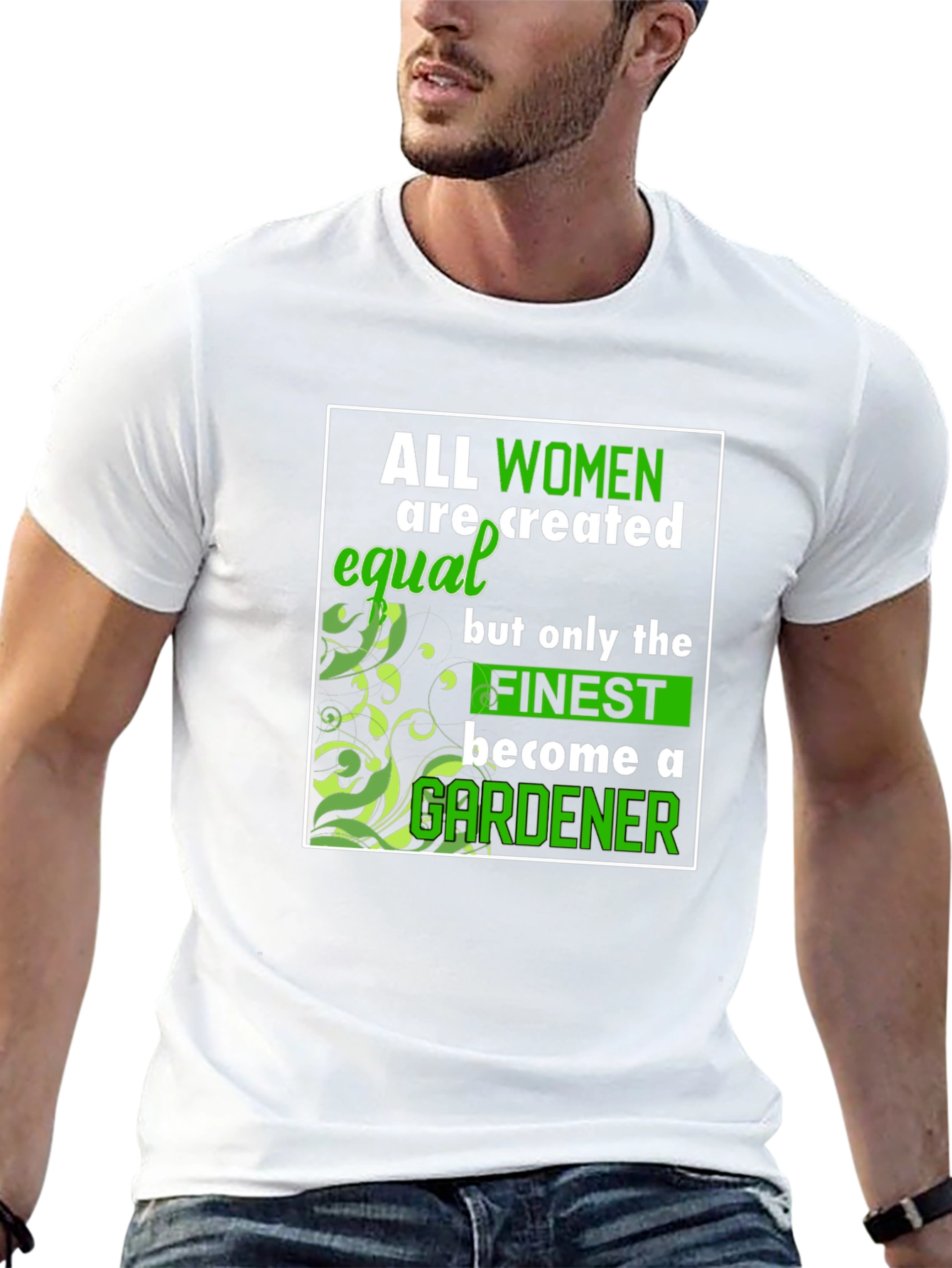 Gardener Womens T-Shirt - All Women Are Created Equal