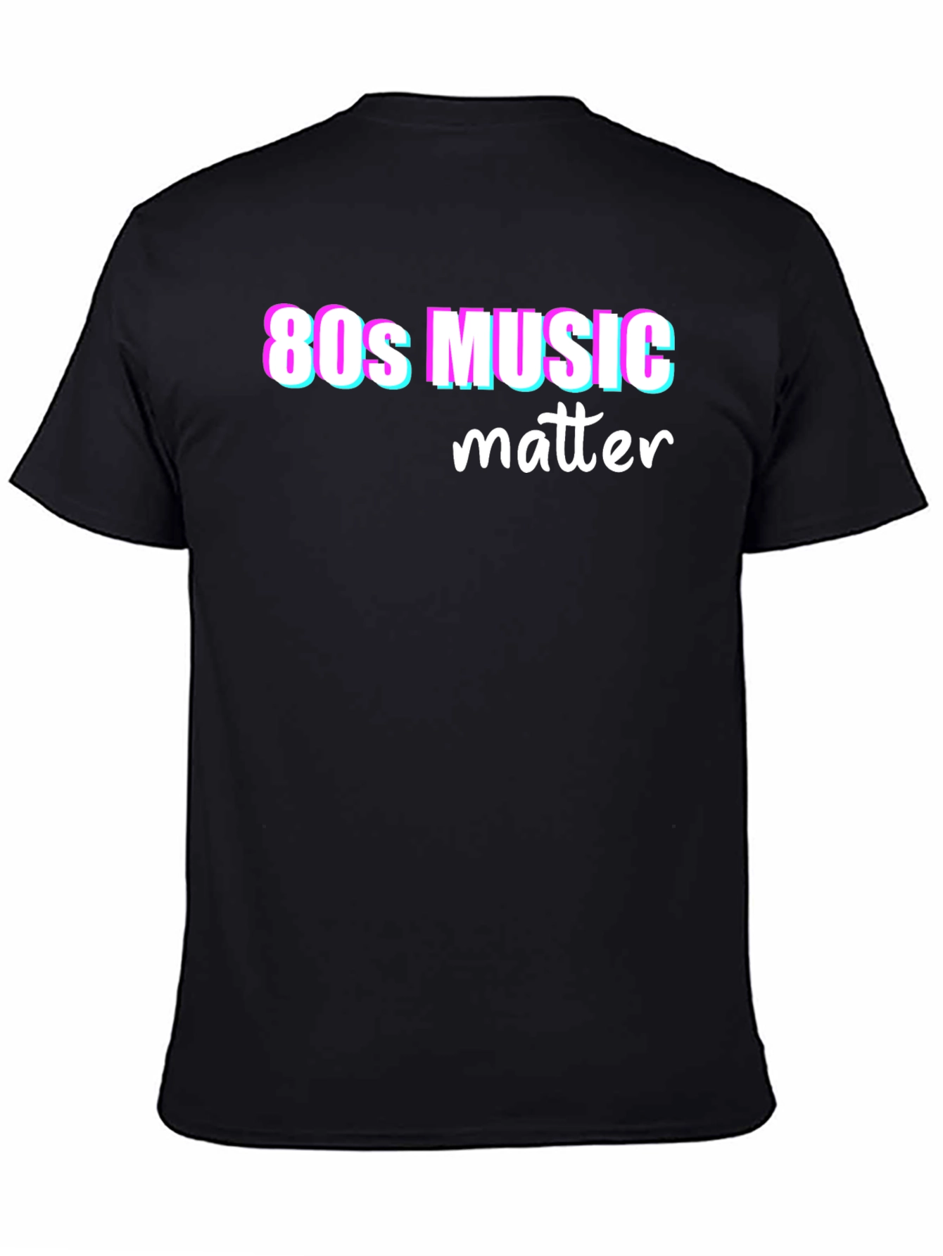 80s Music Matters Graphic T-Shirt