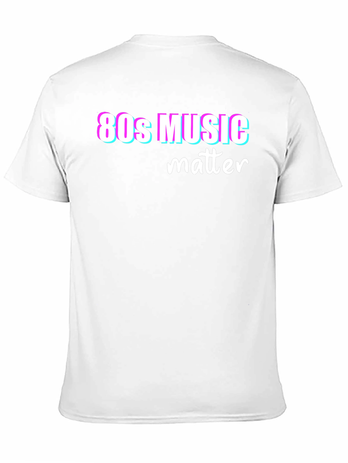 80s Music Matters Graphic T-Shirt