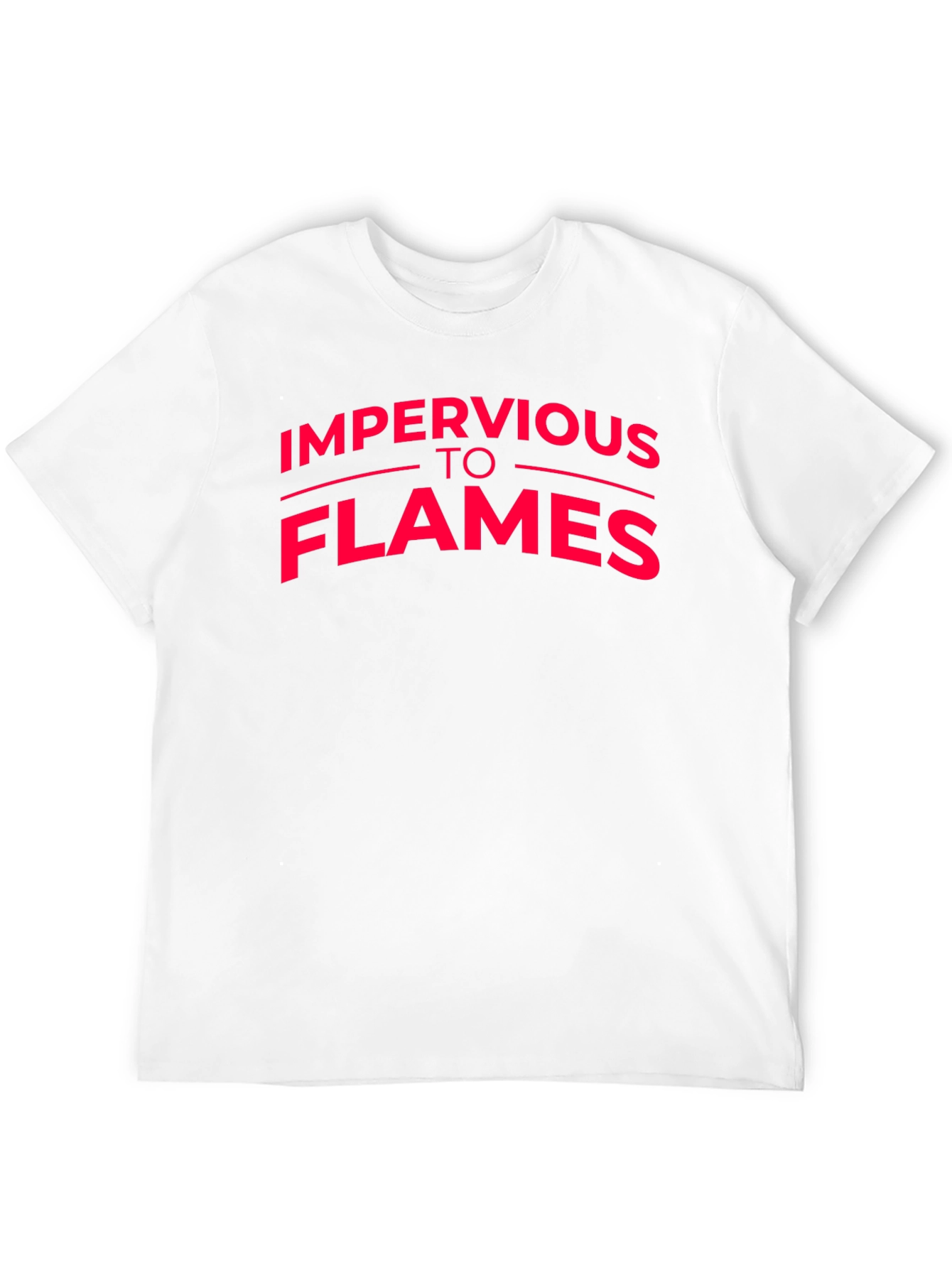 Impervious To Flames Graphic T-Shirt - Black