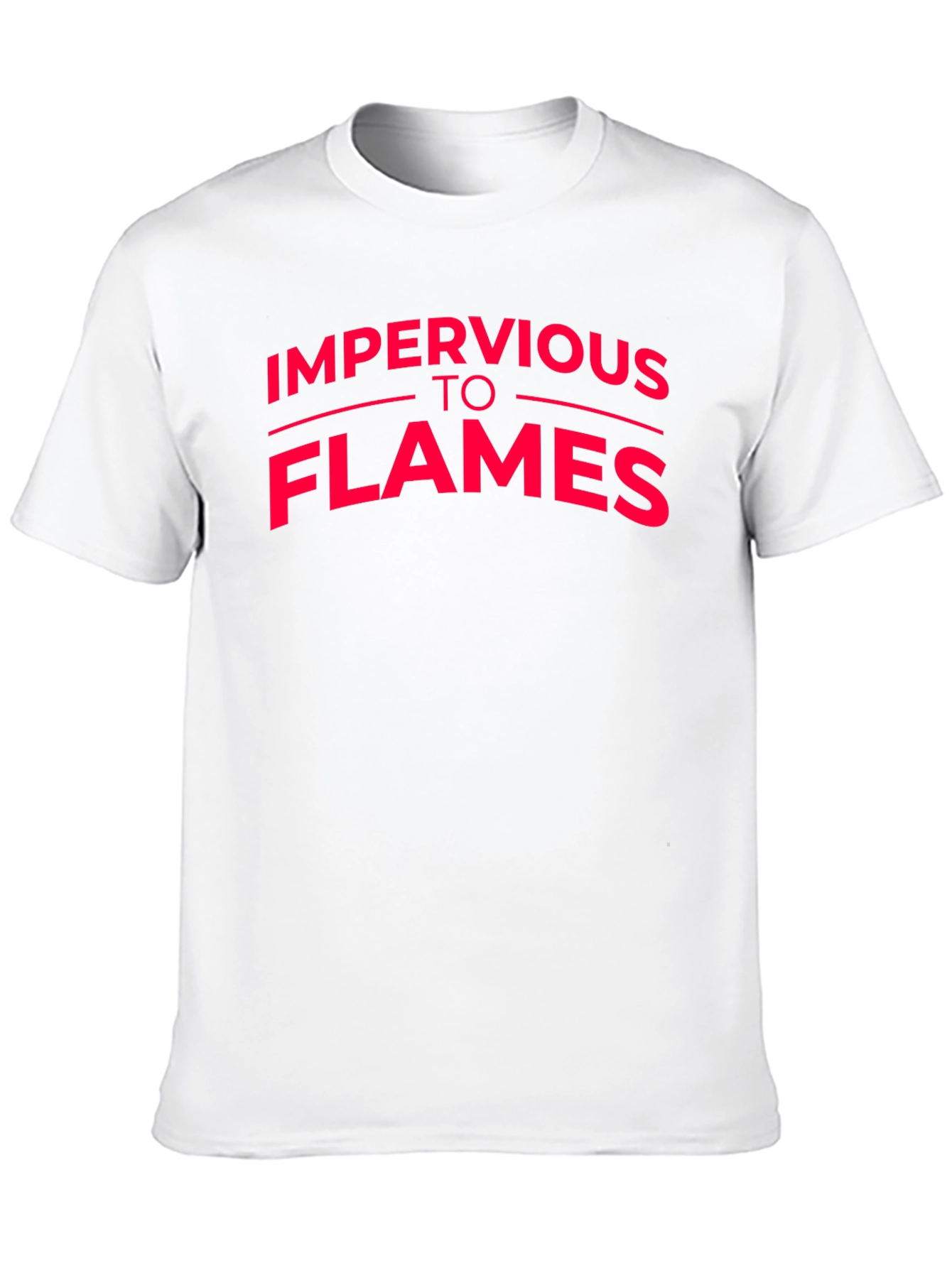 Impervious To Flames Graphic T-Shirt - Black