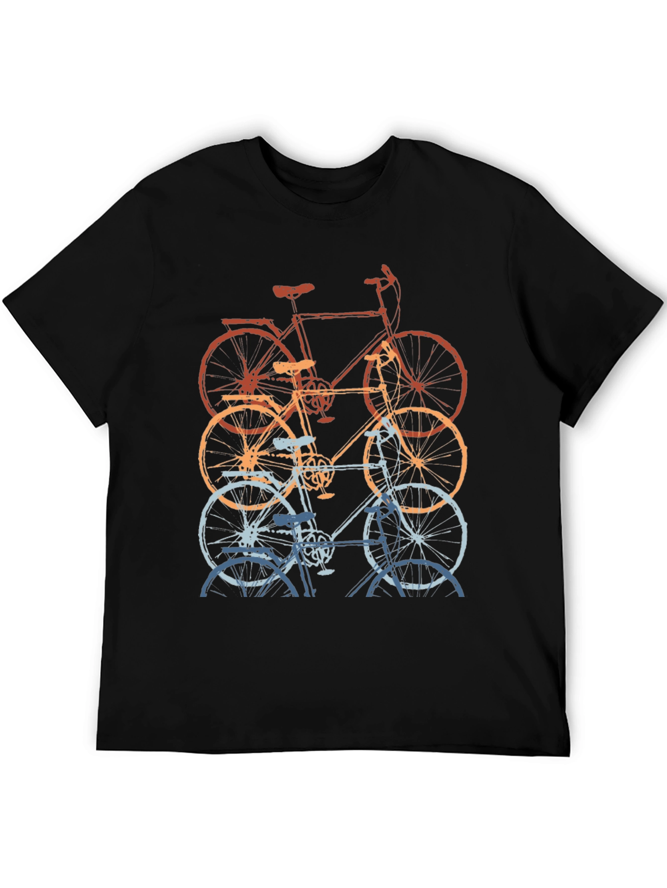 Retro Bicycle T-Shirt - Stylish Cycling Tee