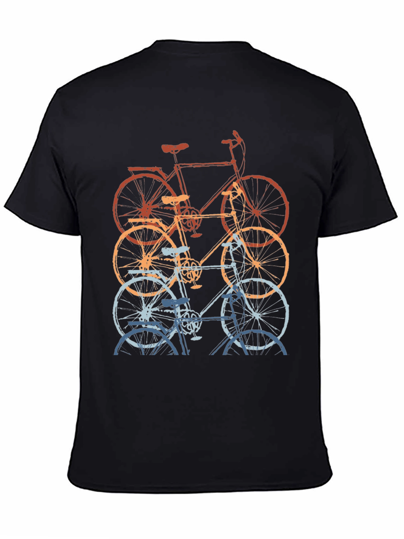 Retro Bicycle T-Shirt - Stylish Cycling Tee