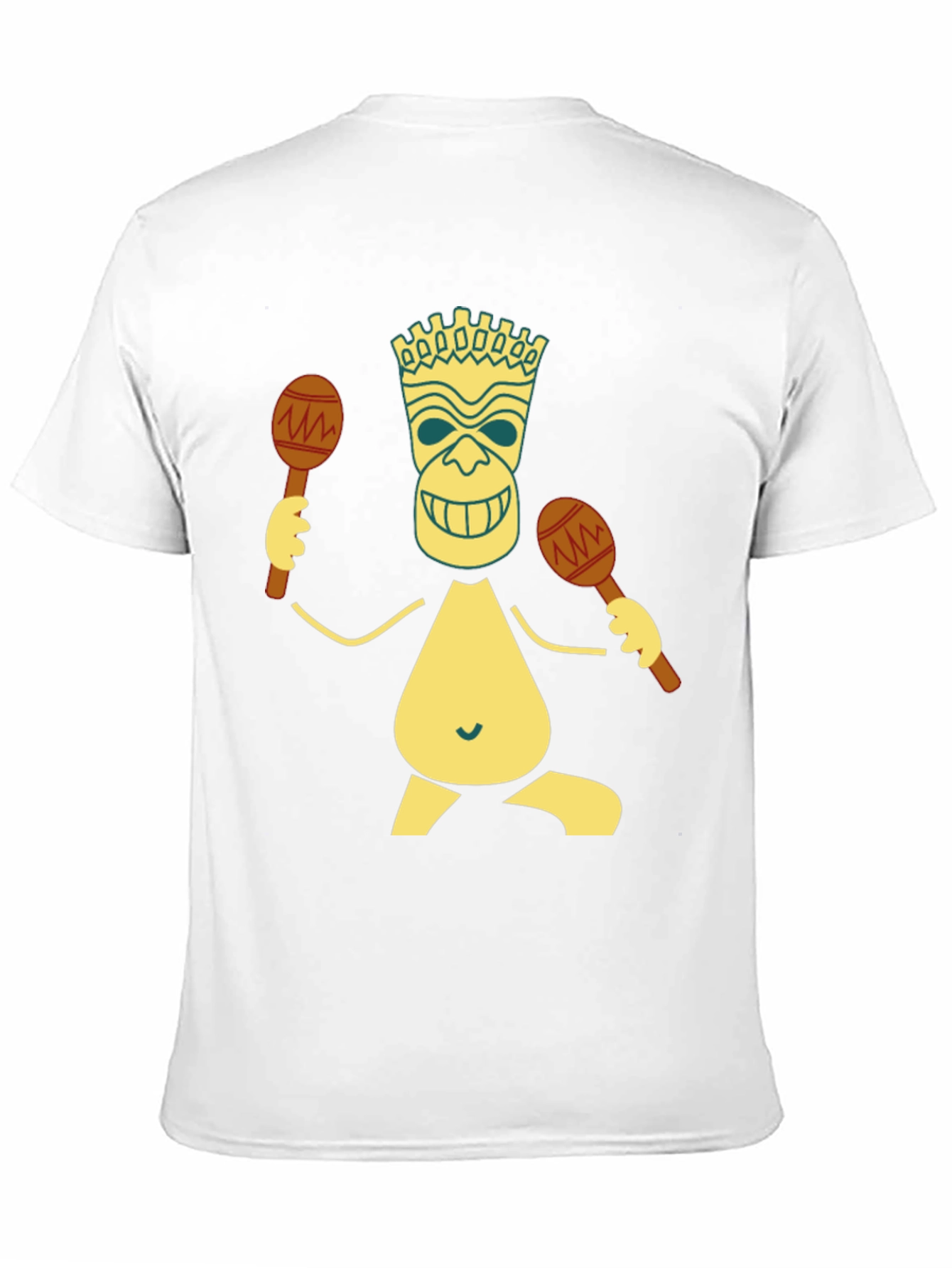 Tiki Man Maracas Graphic Tee