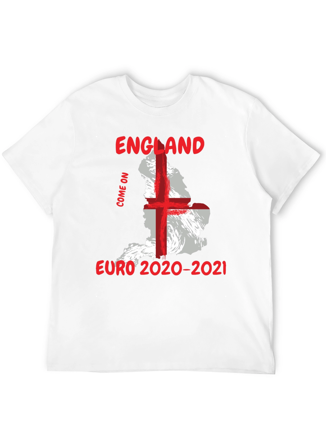 England Euro 2020-2021 Black T-Shirt