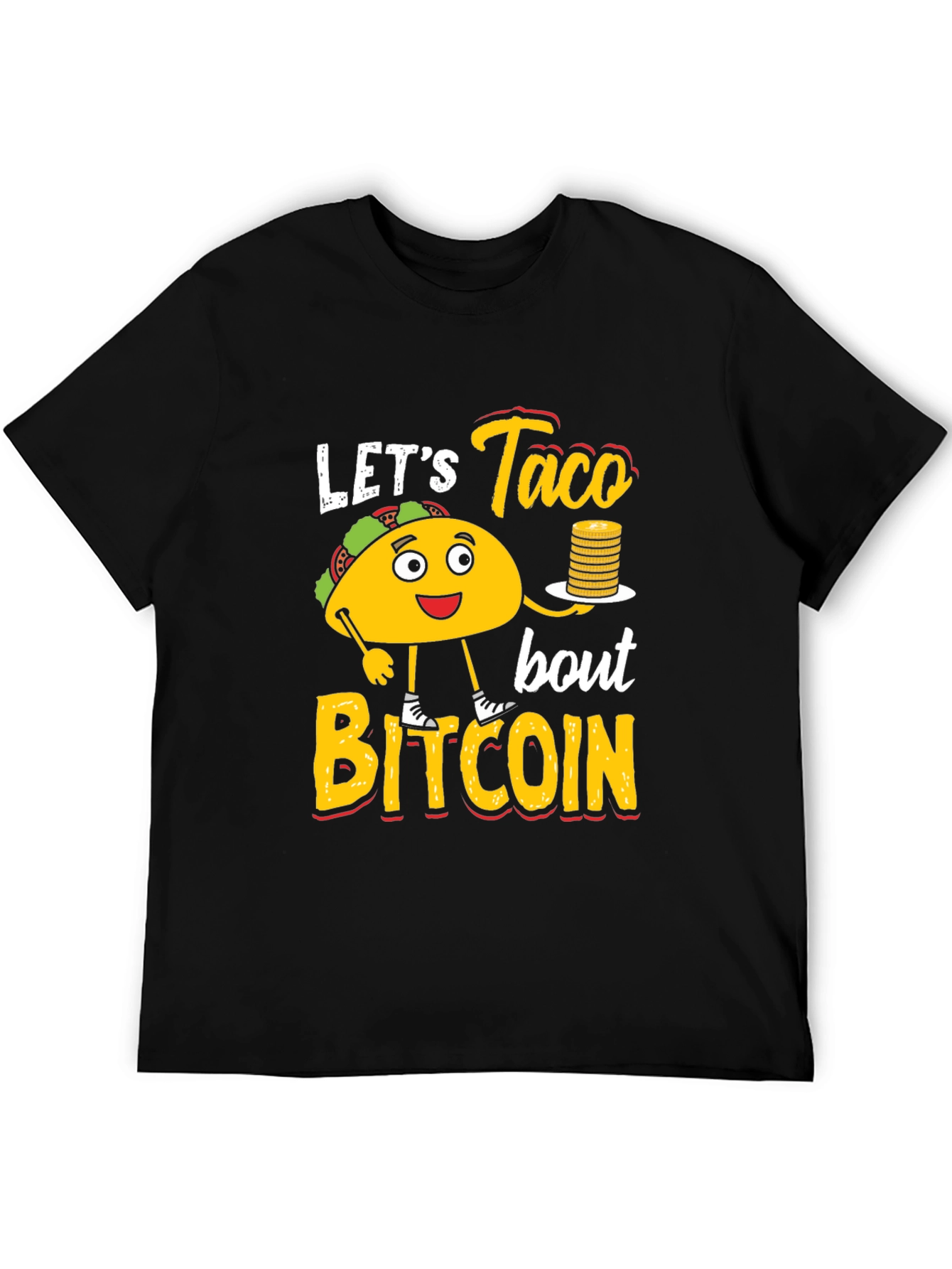 Lets Taco Bout Bitcoin Graphic Tee