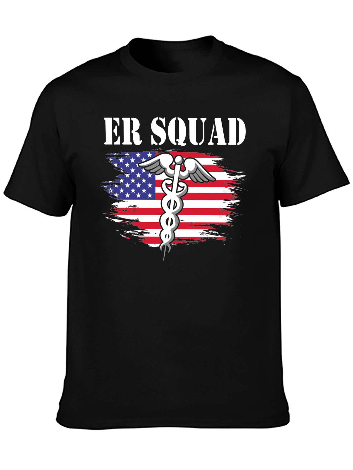 ER Squad American Flag T-Shirt