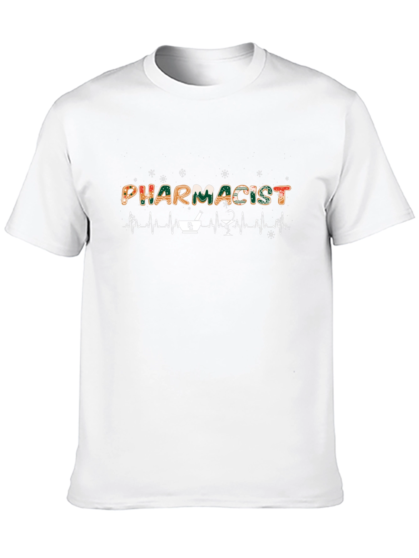 Pharmacist Heartbeat T-Shirt - Medical Profession Tee
