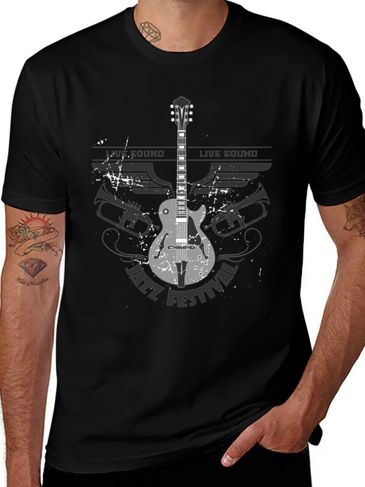 Jazz Festival Graphic Tee - Musical Style