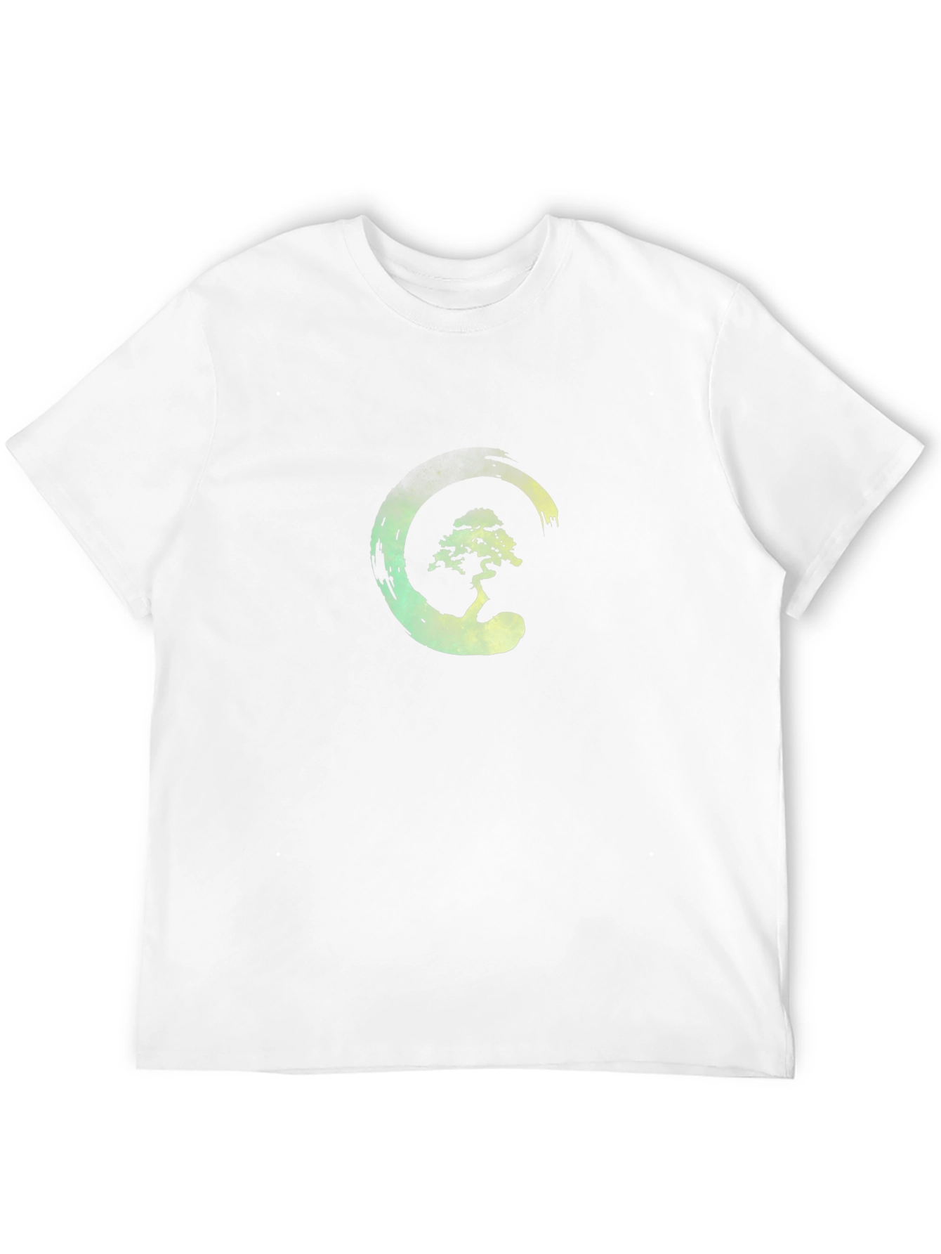 Zen Tree Graphic T-Shirt - Black