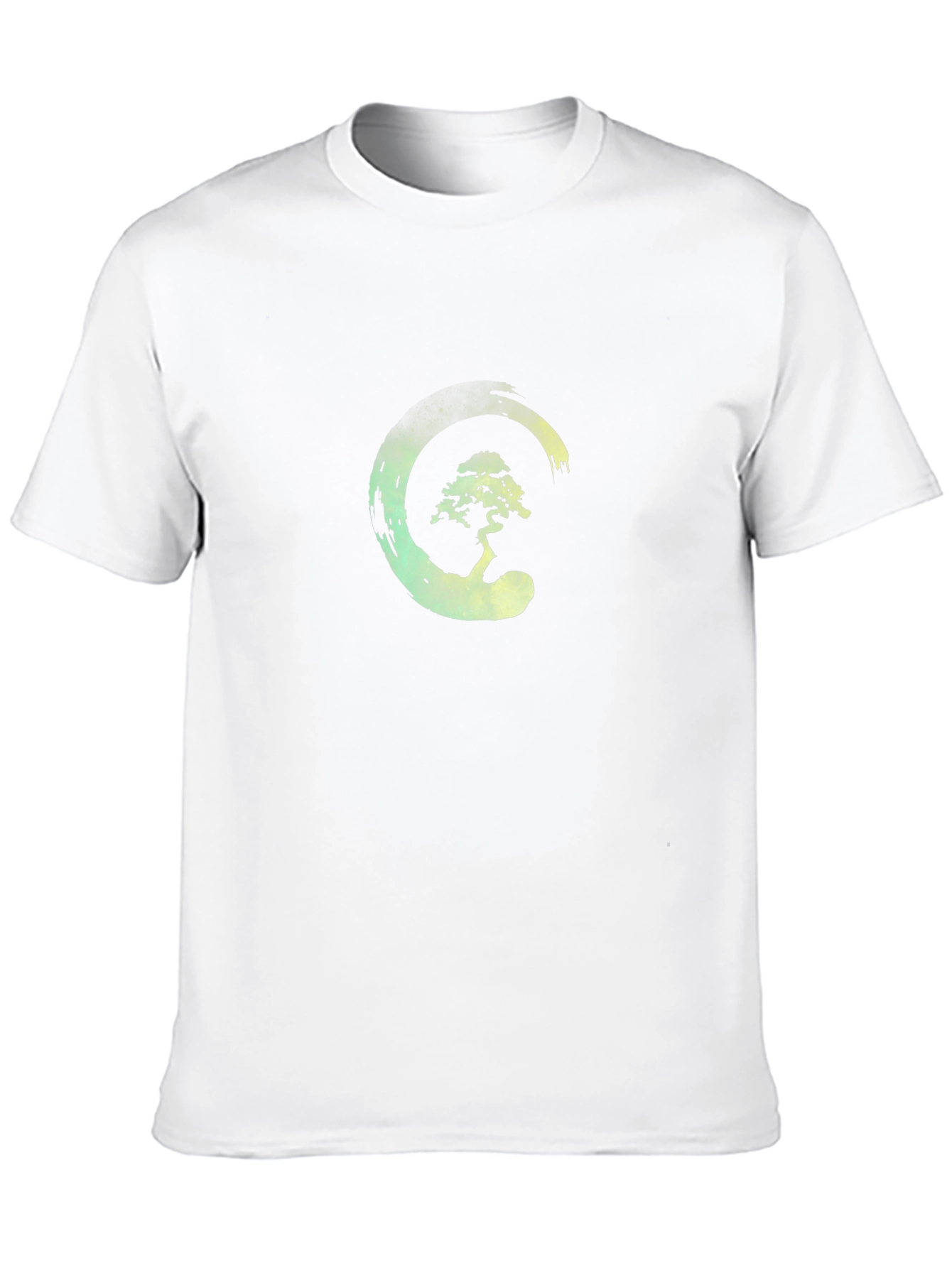 Zen Tree Graphic T-Shirt - Black