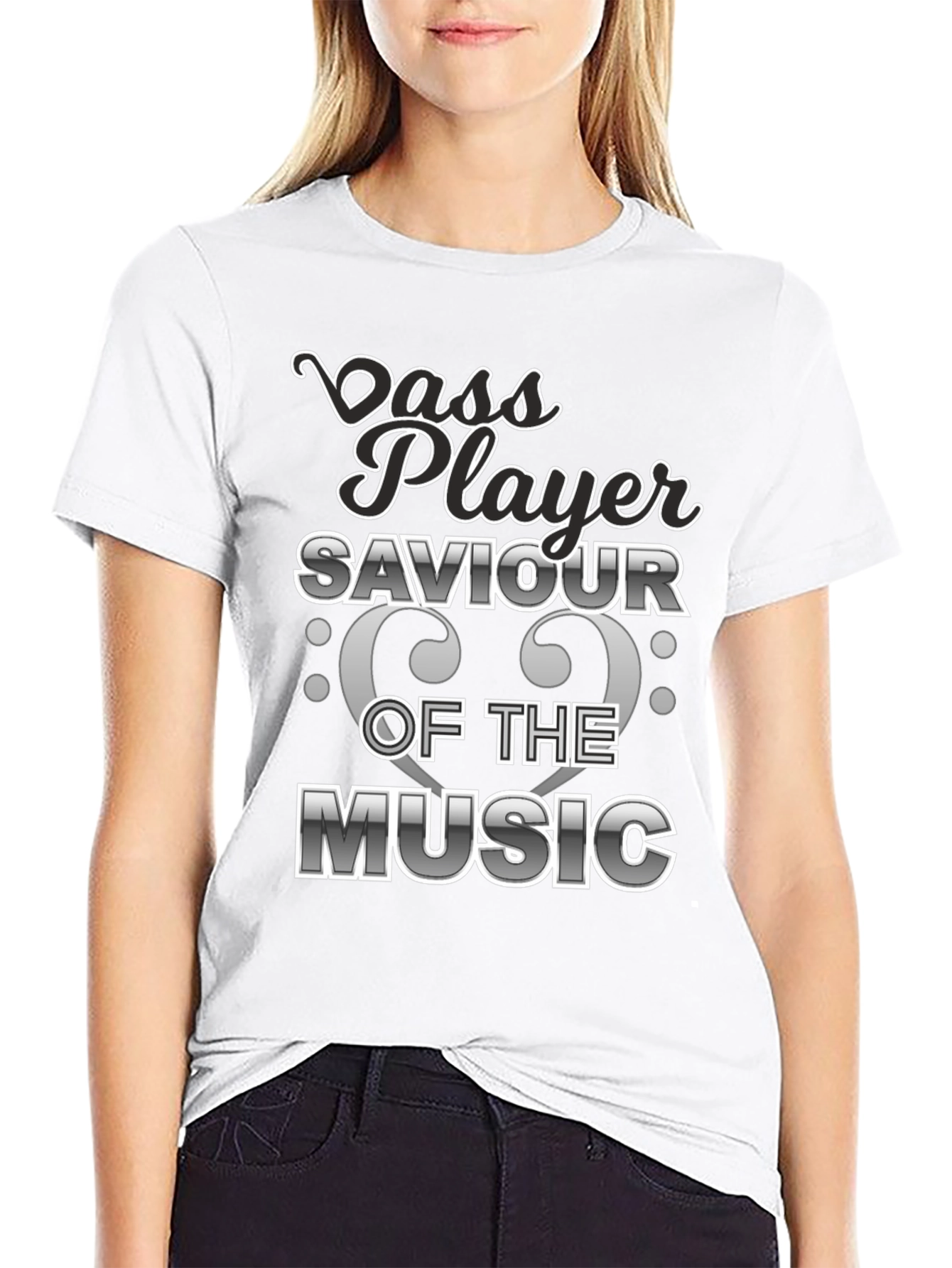 Bass Player Savior Music T-Shirt