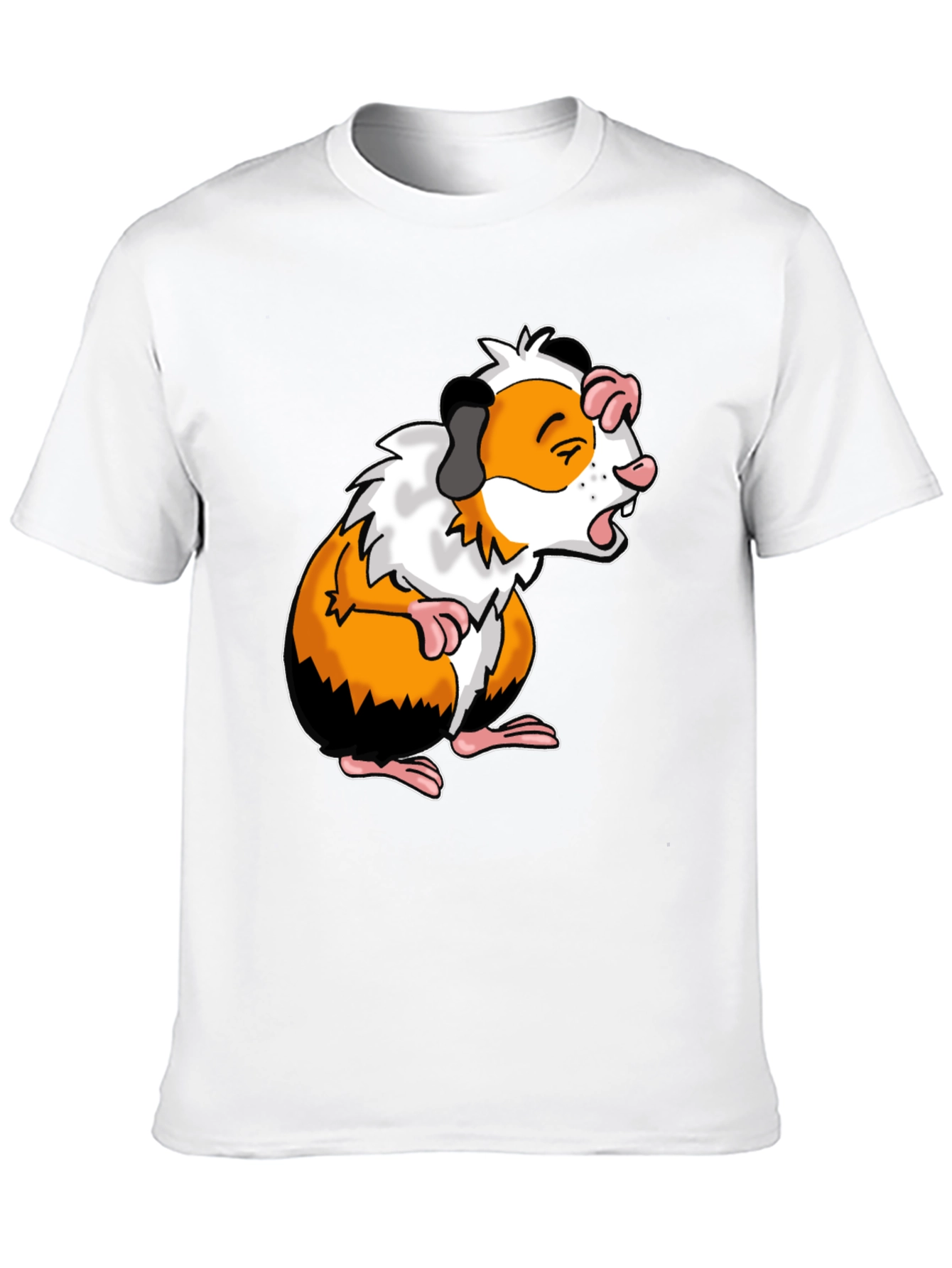 Guinea Pig Graphic Tee - Funny Animal Shirt