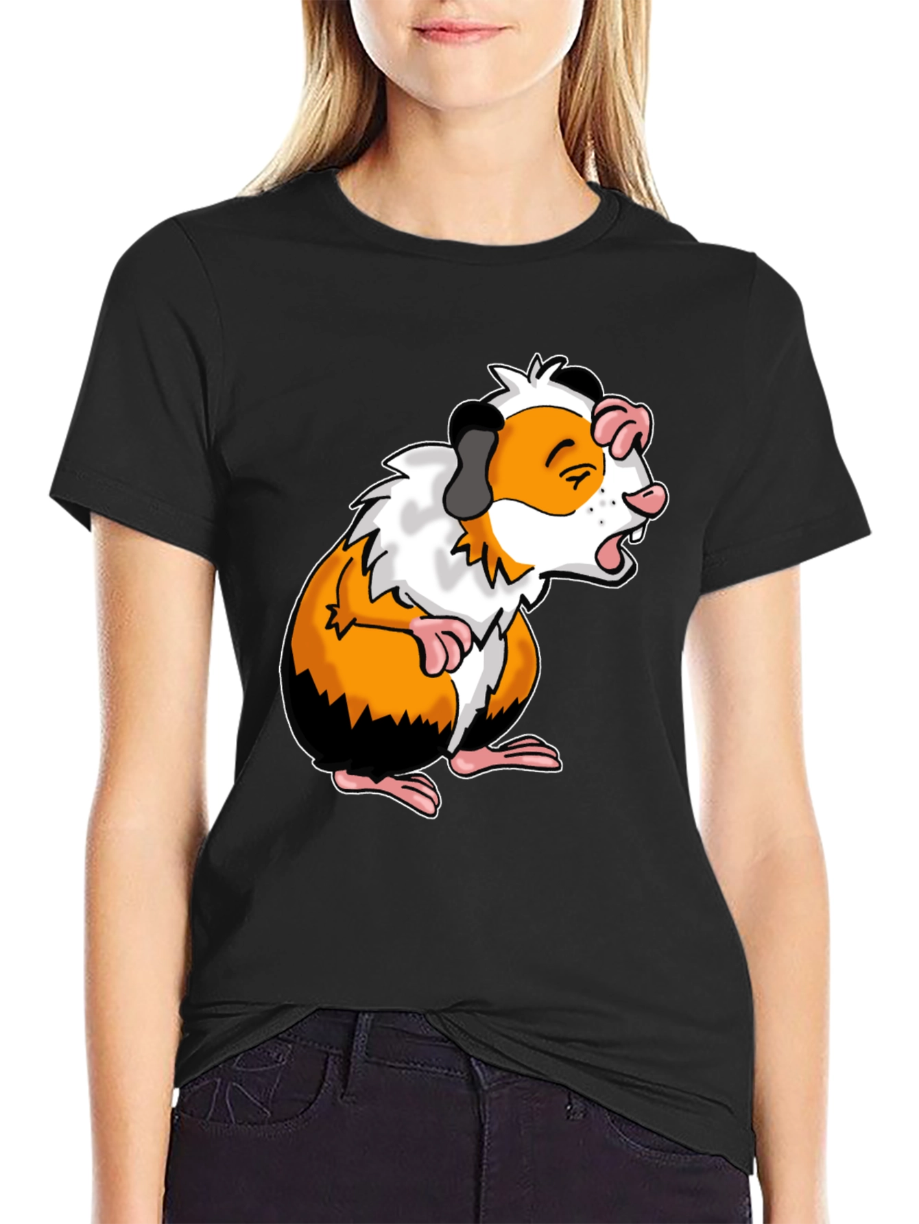Guinea Pig Graphic Tee - Funny Animal Shirt