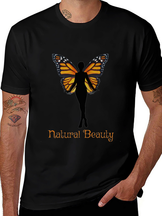 Natural Beauty Butterfly Womens T-Shirt