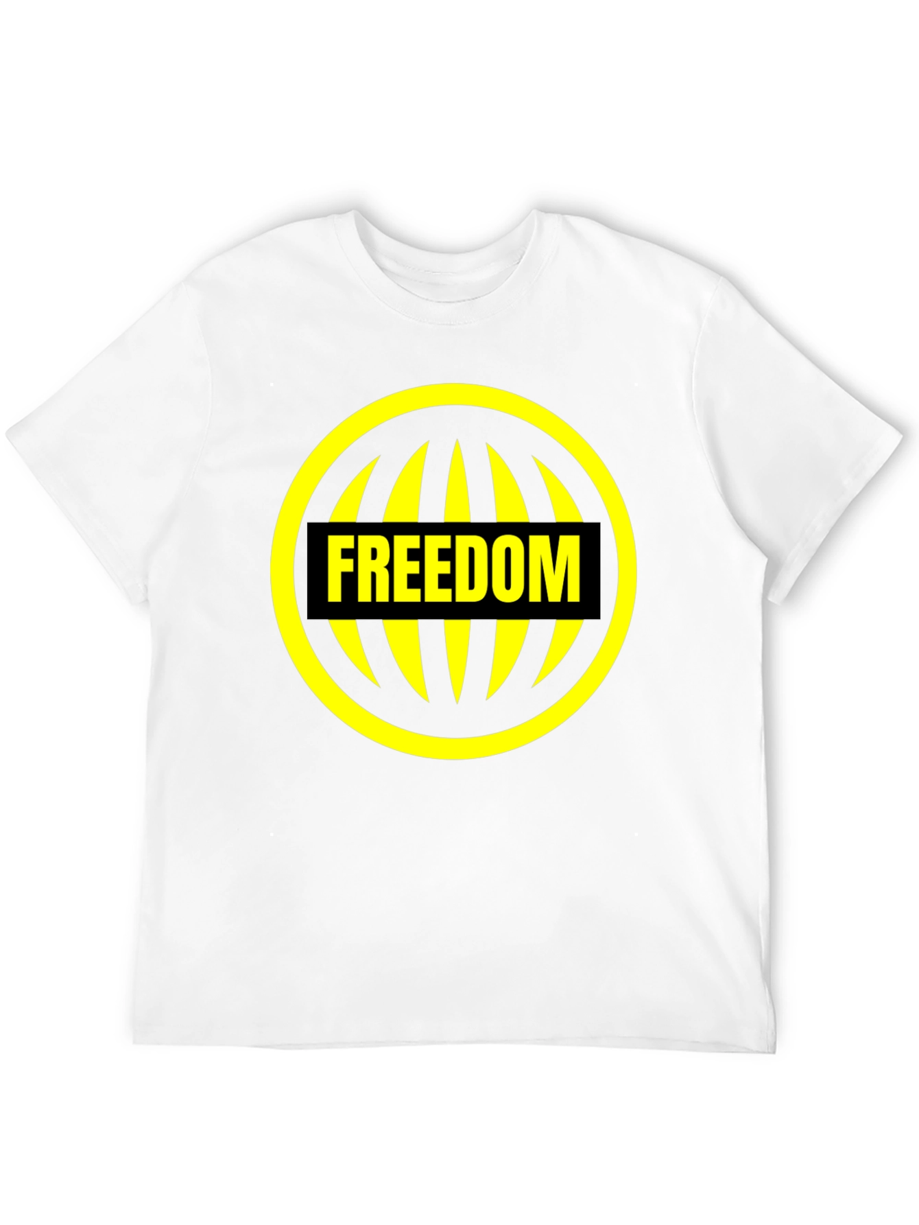 Freedom Graphic T-Shirt - Black Tee