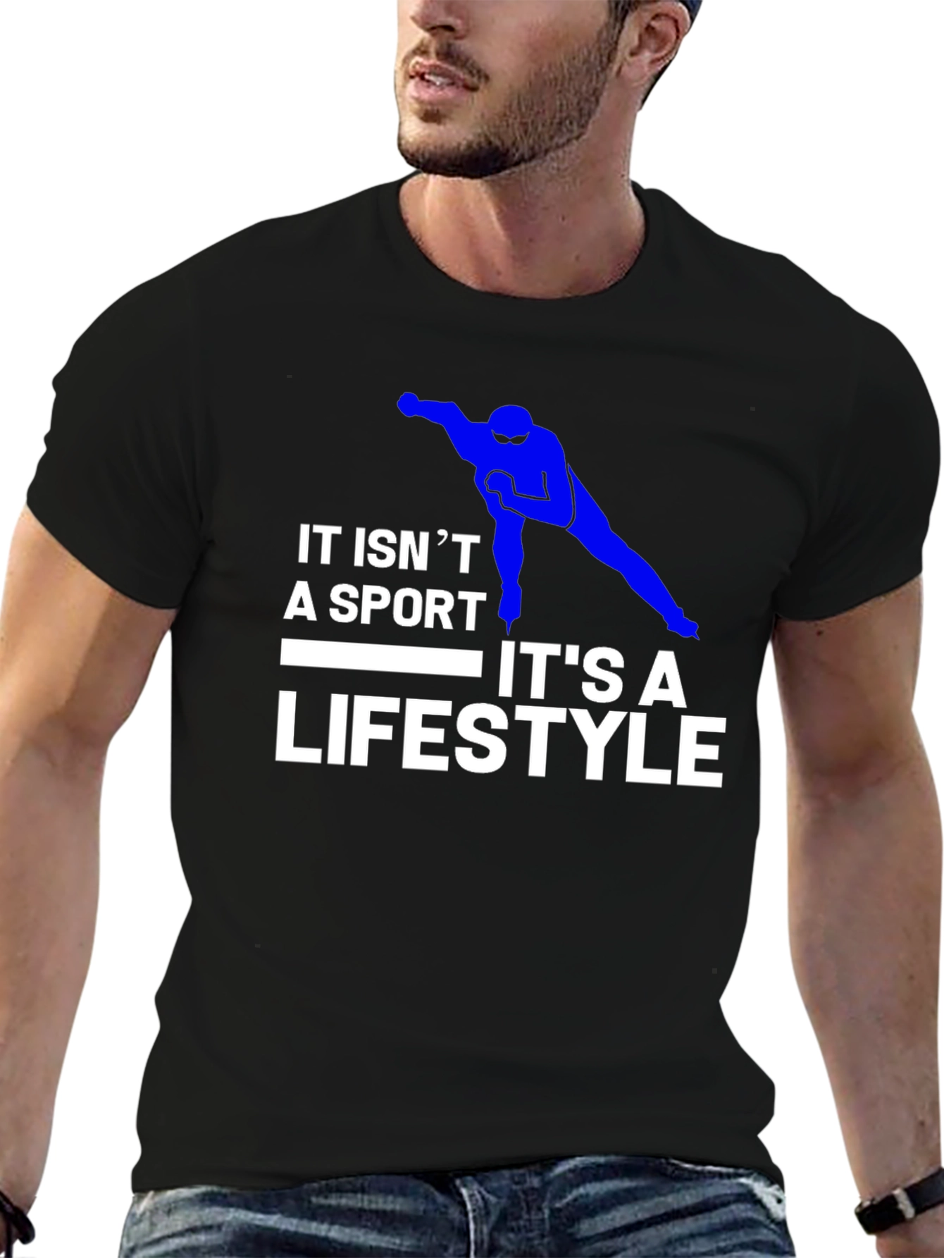 Its a Lifestyle Speed Skating T-Shirt