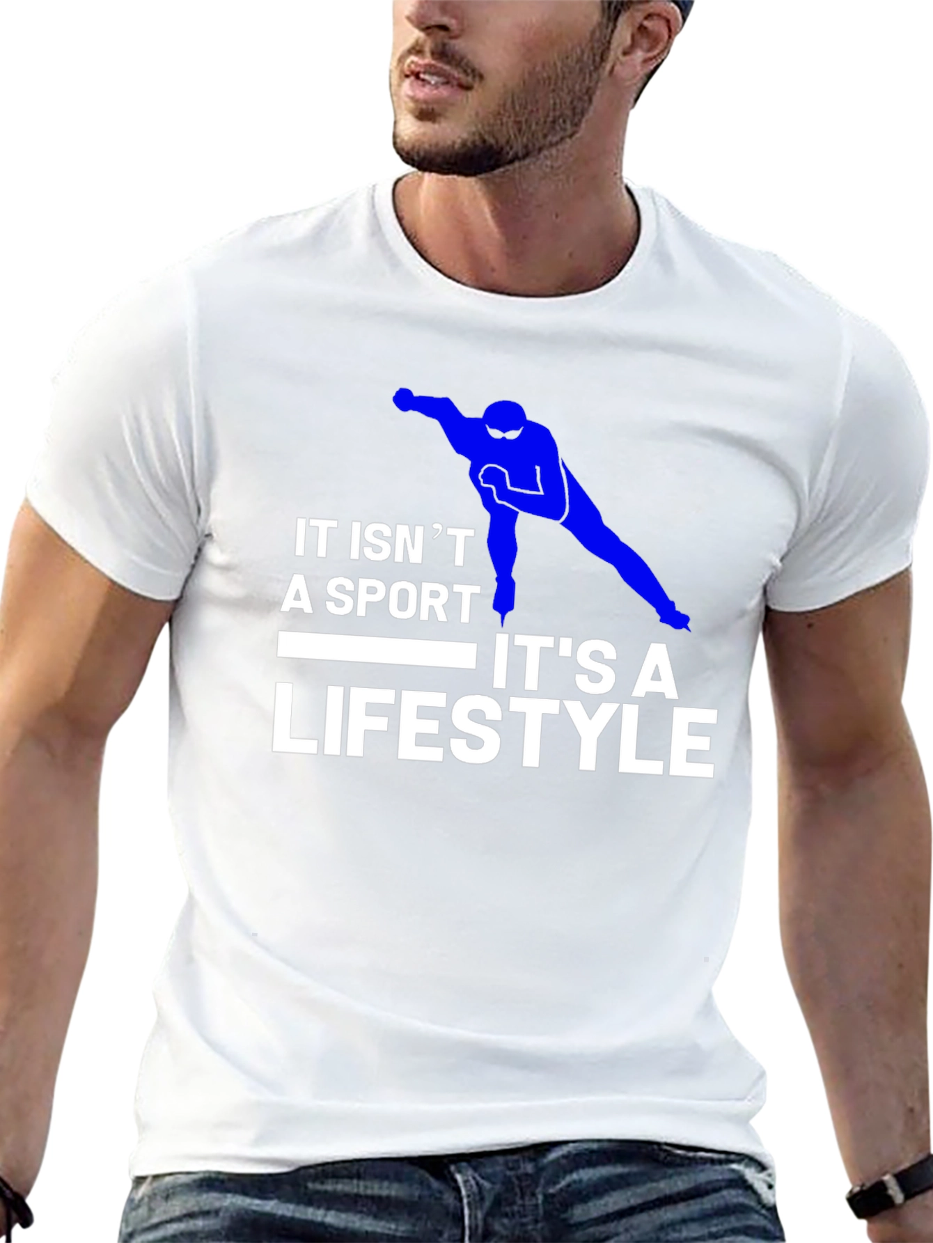 Its a Lifestyle Speed Skating T-Shirt